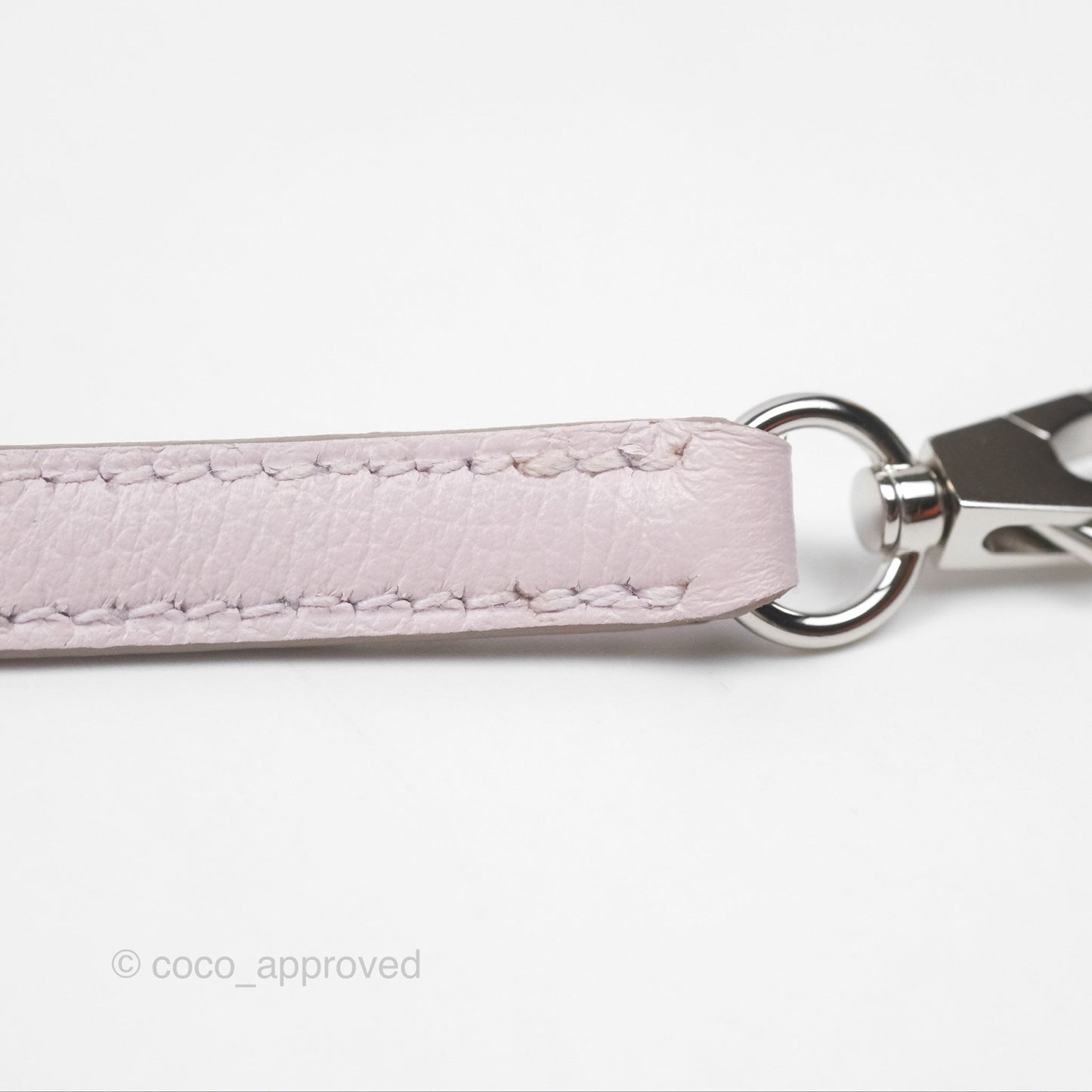 Hermès Bolide Mini 1923 Verso Evercolor Mauve Pale 09/ Caramel 28 Palladium Hardware