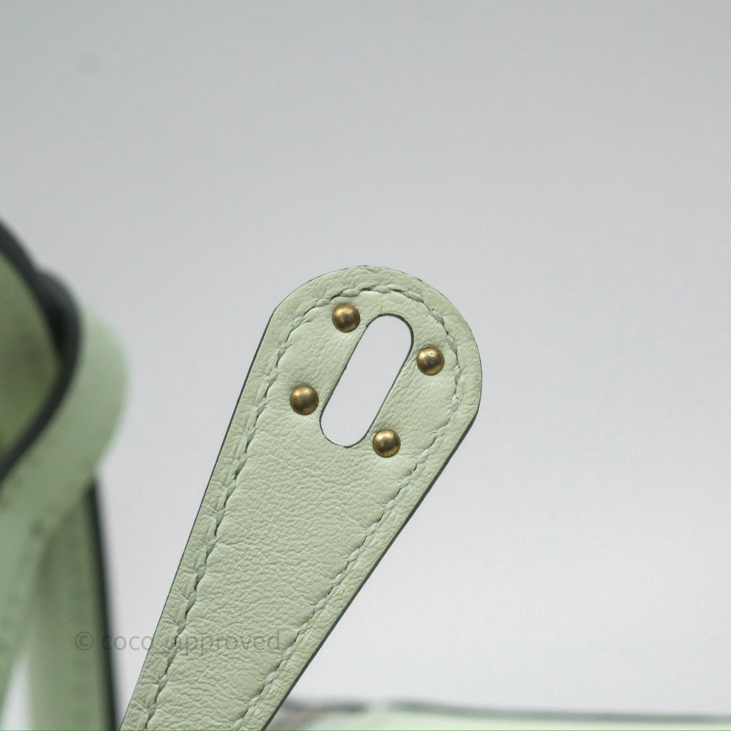 Hermès Mini Lindy Vert Fizz 0S Swift Palladium Hardware