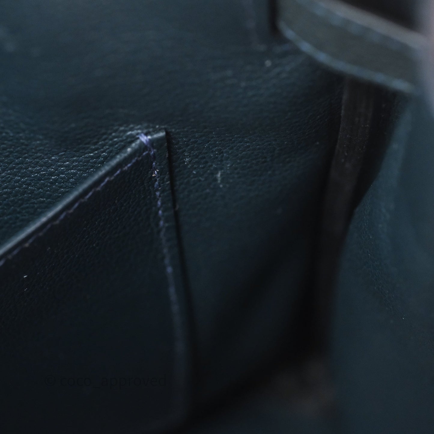 Hermès Birkin 30 Vert Rousseau V0 Togo Palladium Hardware