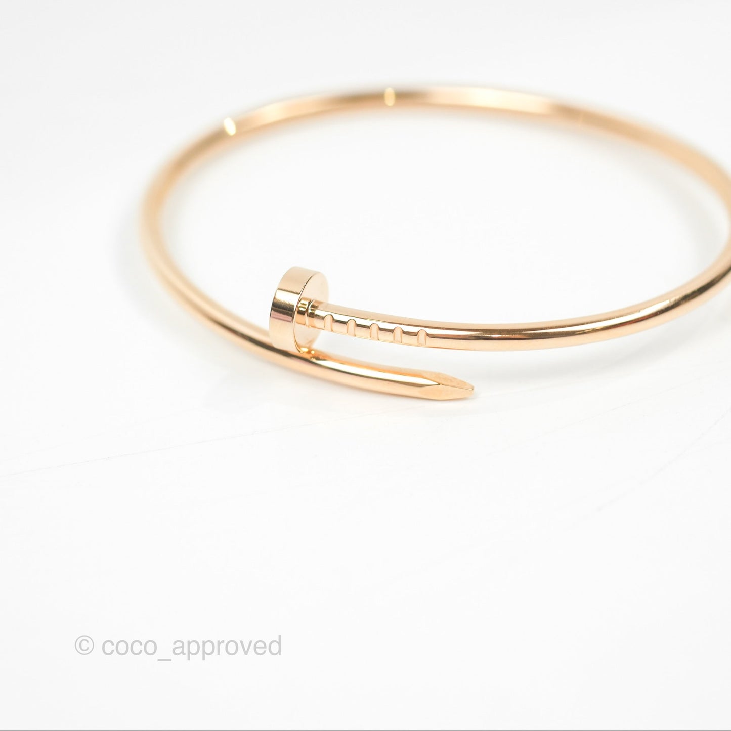 Cartier Small Juste Un Clou Bracelet Pink Gold
