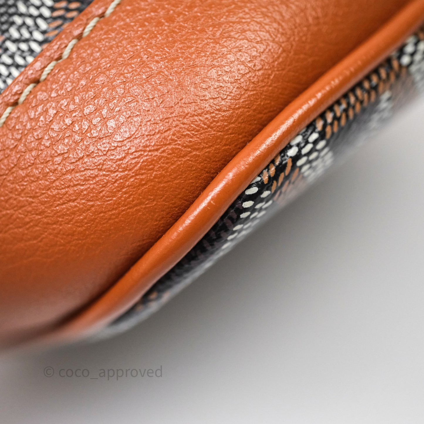 Goyard Petit Flot Bucket Bag Black & Tan Goyardine