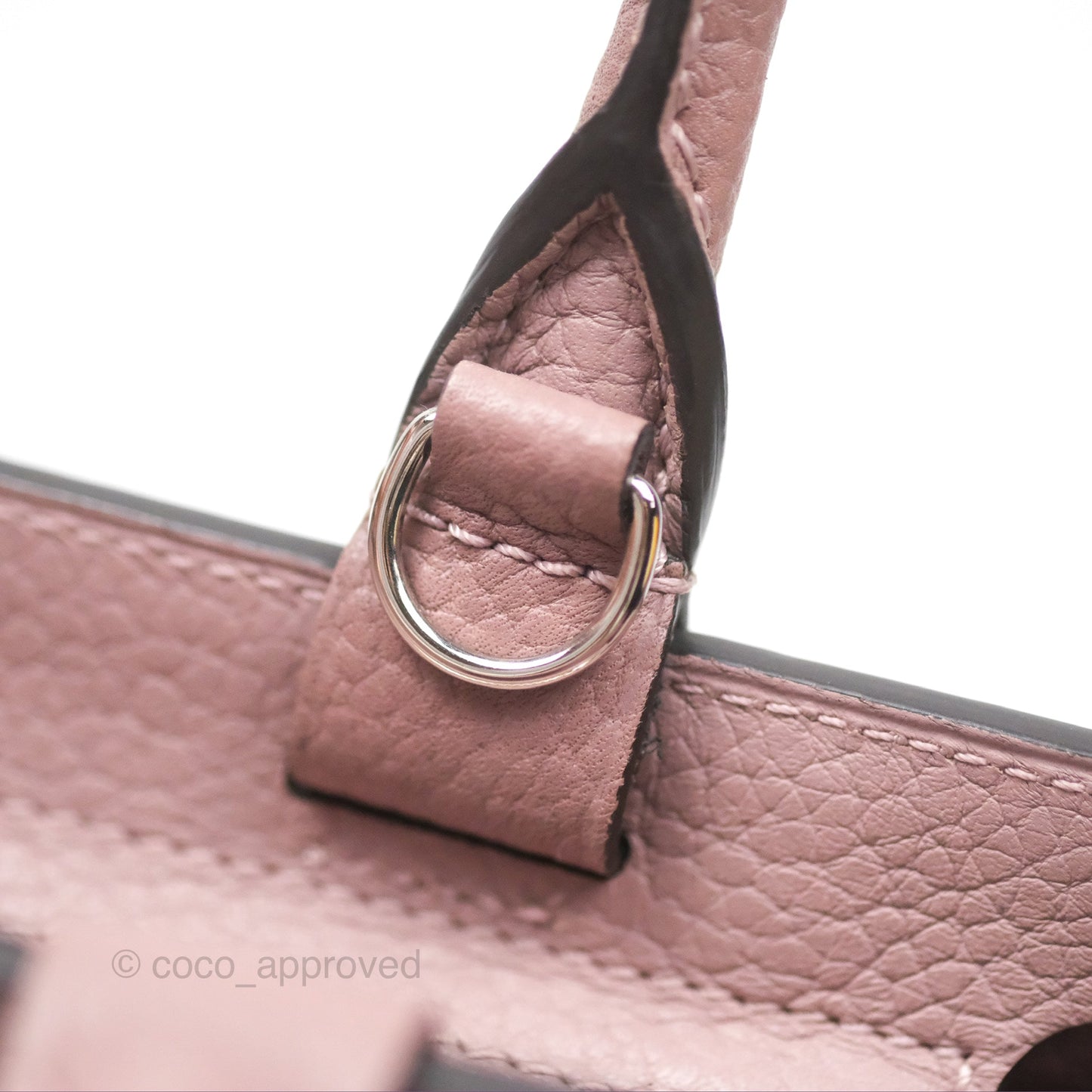 Moynat Pauline PM Bag Purple Calfskin Silver Hardware