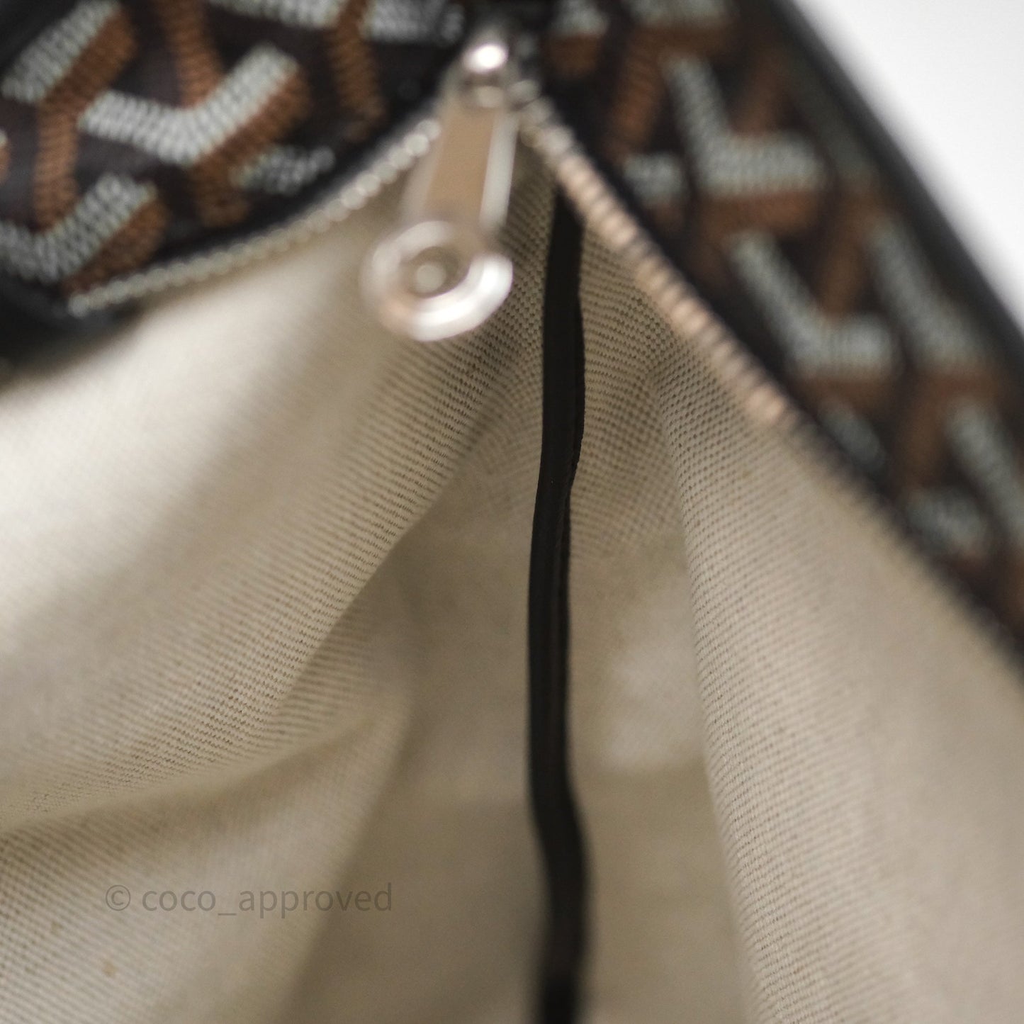 Goyard Bohème Hobo Bag Black Goyardine Canvas