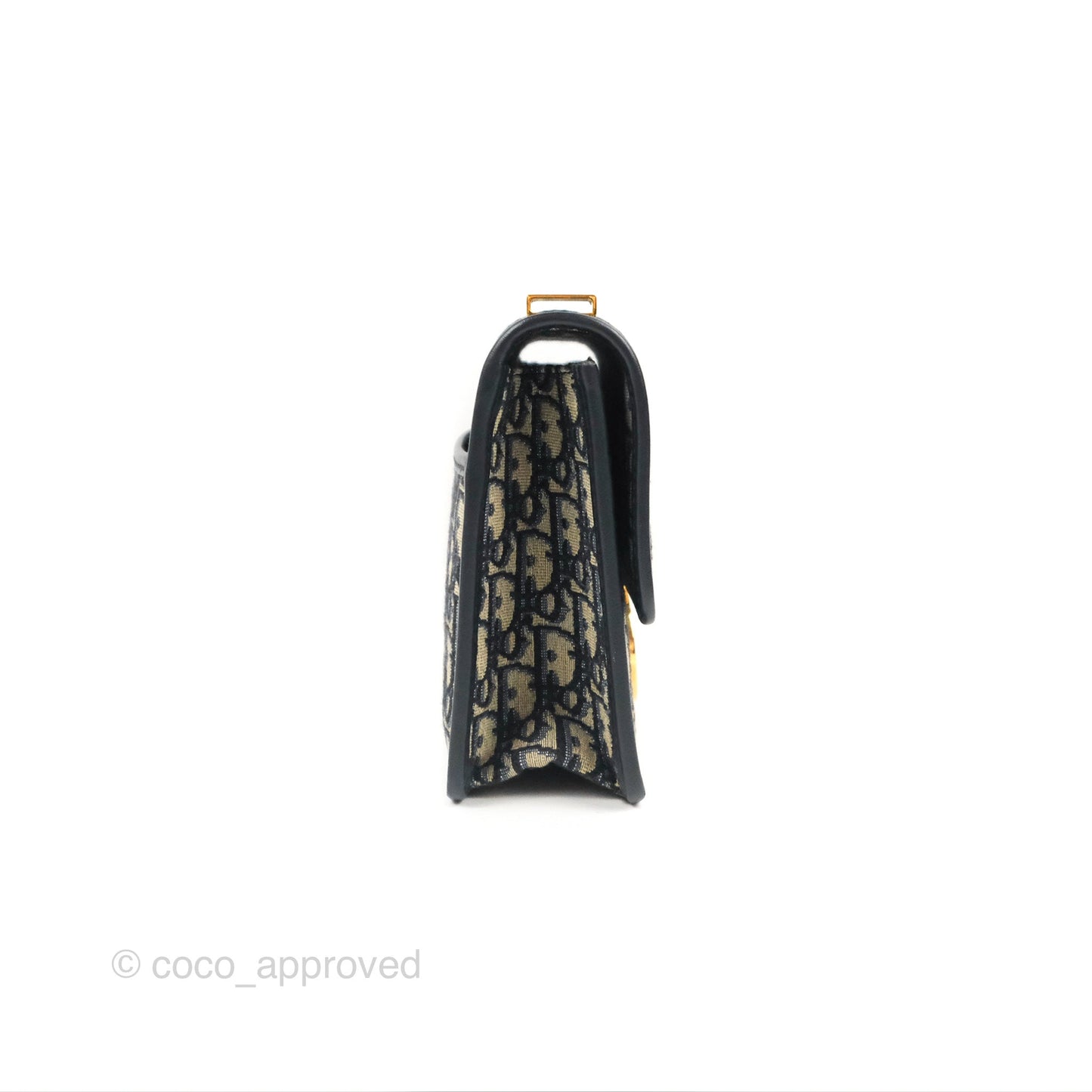 Dior 30 Montaigne Bag Blue Dior Oblique Jacquard