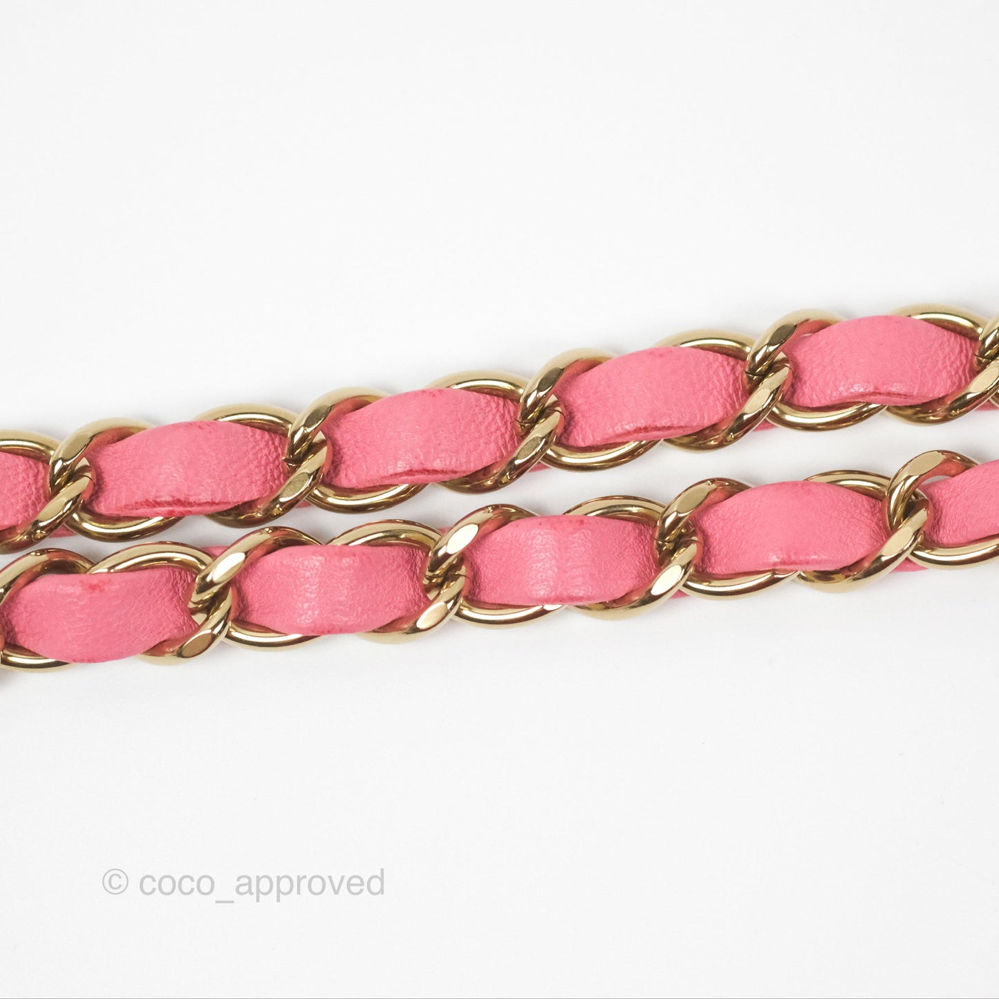 Chanel Quilted Mini Square Lambskin Pink Gold Hardware