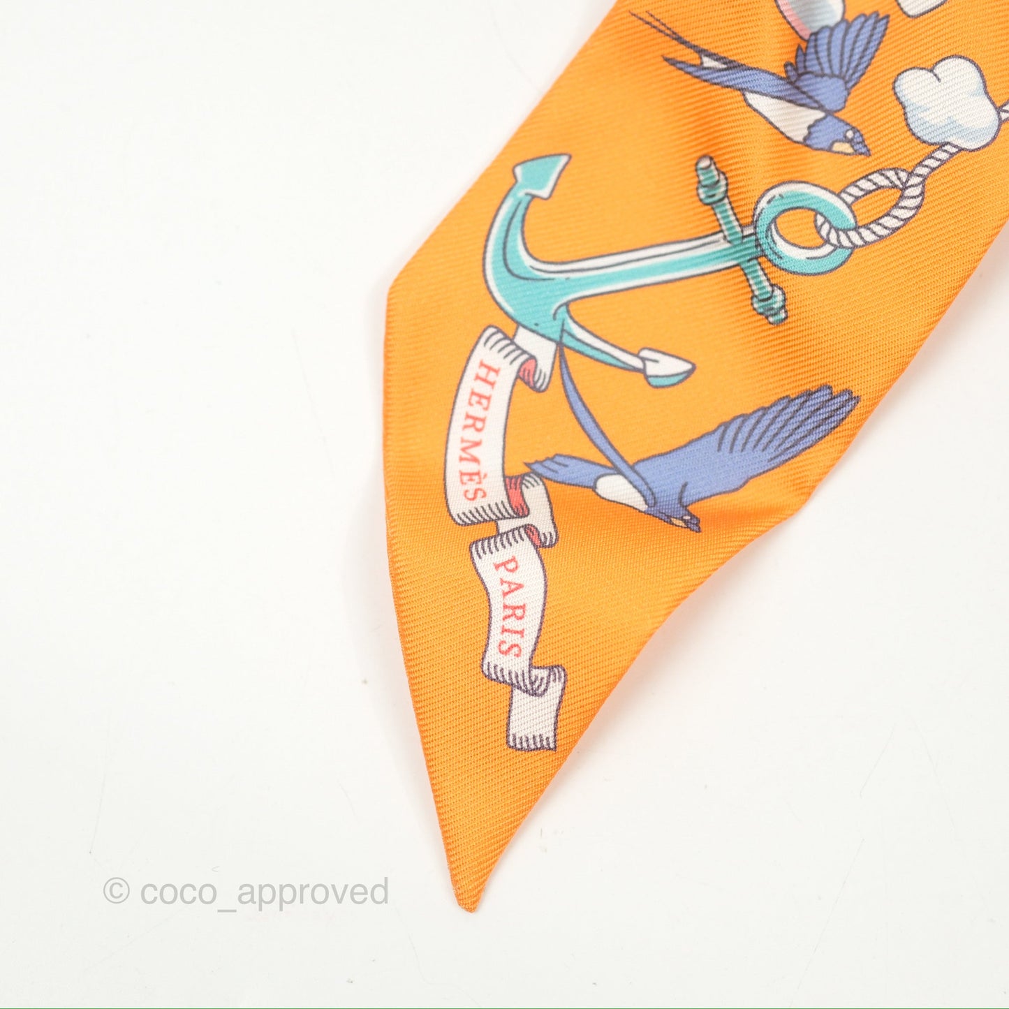 Hermès Sur Mon Nuage Silk Twilly
