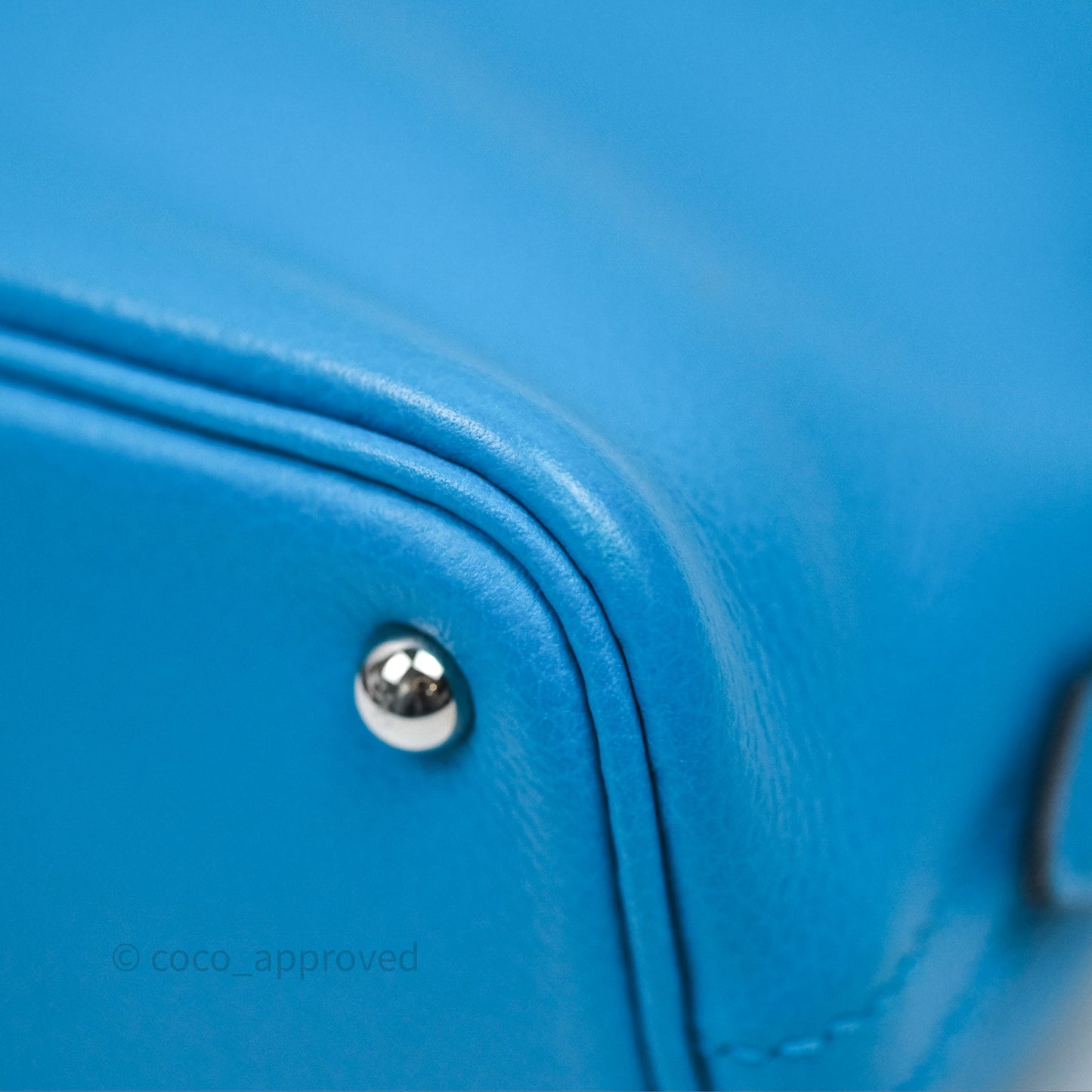 Hermès Bolide Mini 1923 Bleu Frida 0F/ Rose Mexico 0D Evercolor Palladium Hardware