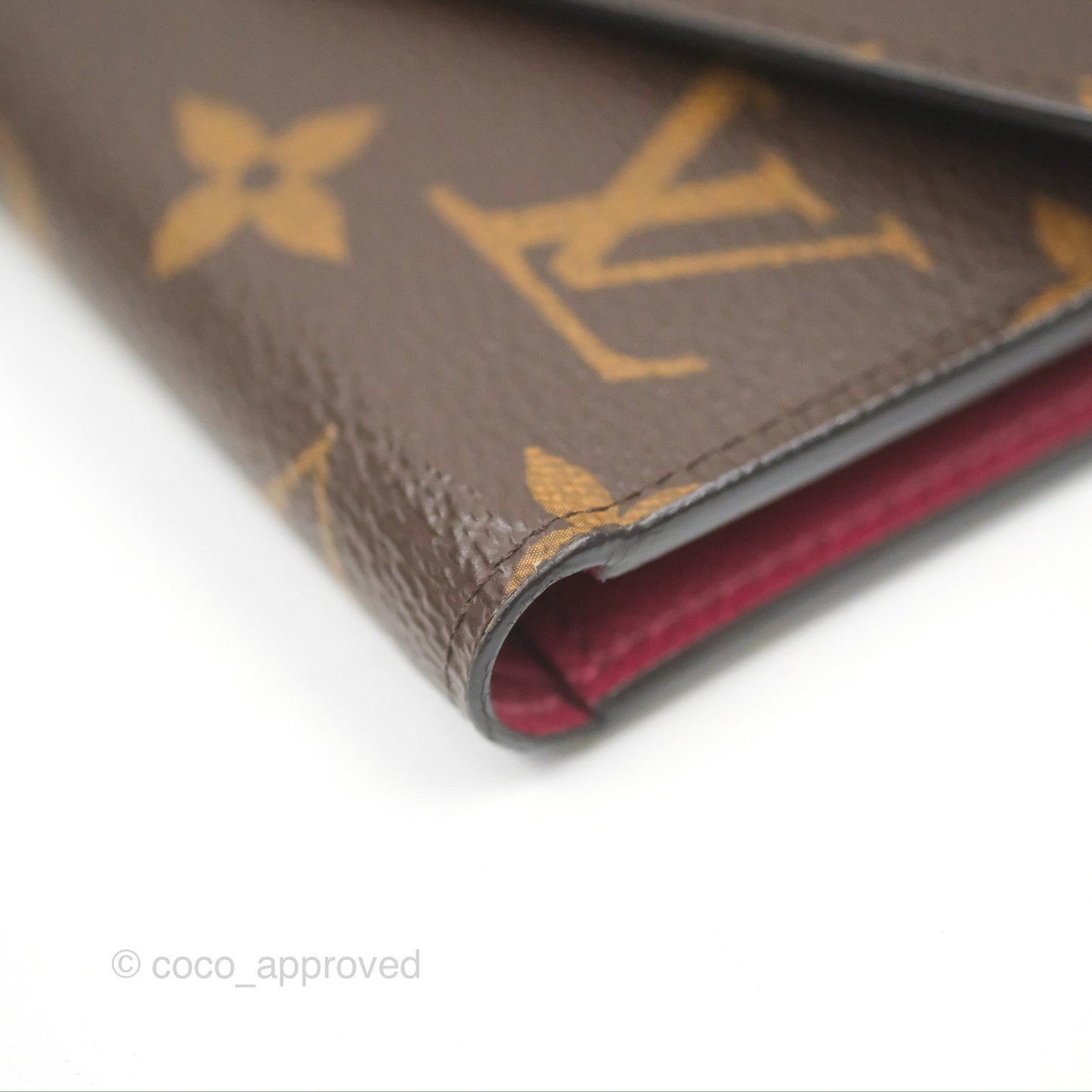 Louis Vuitton Victorine Wallet Monogram Canvas Fuchsia Pink