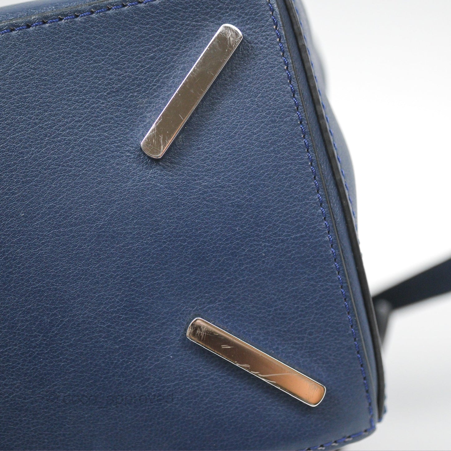 Loewe Medium Puzzle Bag Navy Calfskin