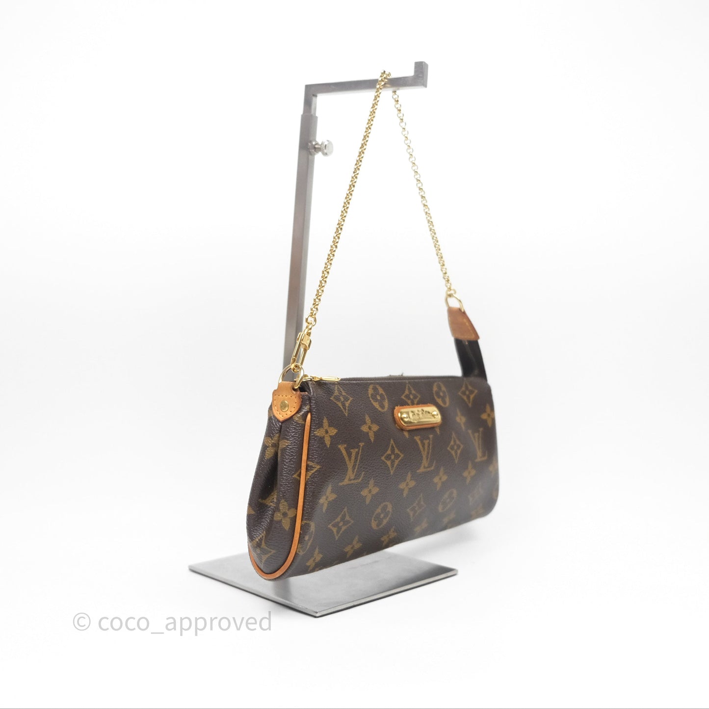 Louis Vuitton Eva Shoulder Bag Monogram Coated Canvas