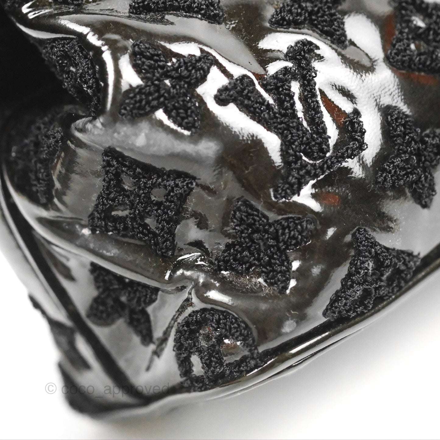Louis Vuitton Fascination Lockit BB Frame Patent Black