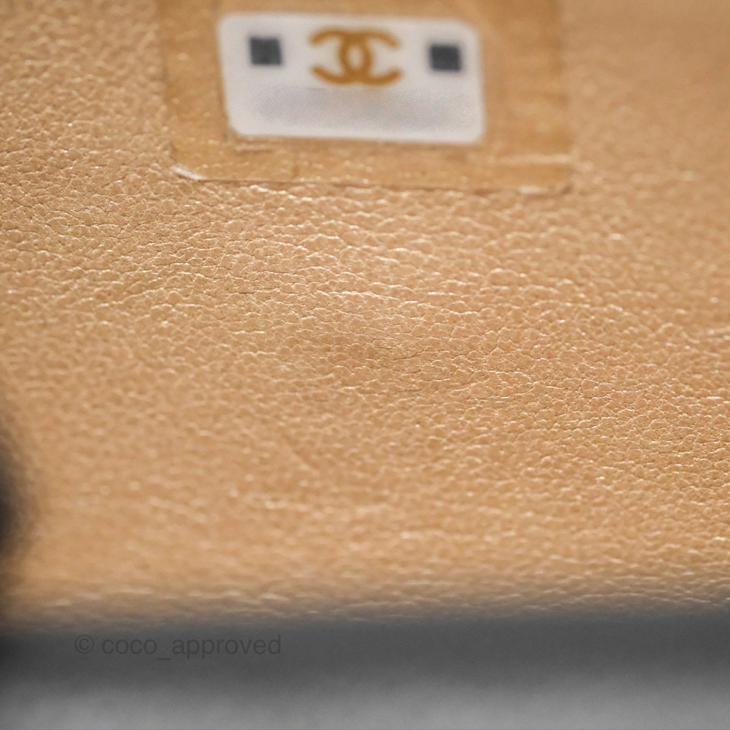 Chanel Clutch with Chain Black Caviar Gold Hardware 22K