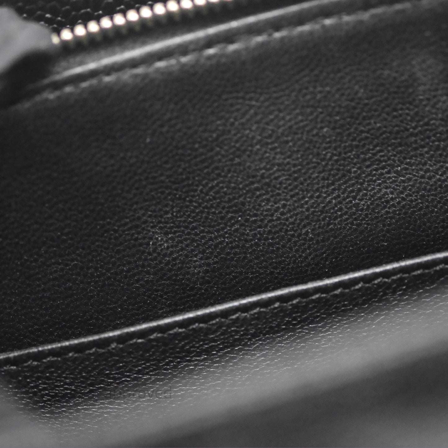 Chanel Vintage Quilted CC Tote Black Caviar Gold Hardware