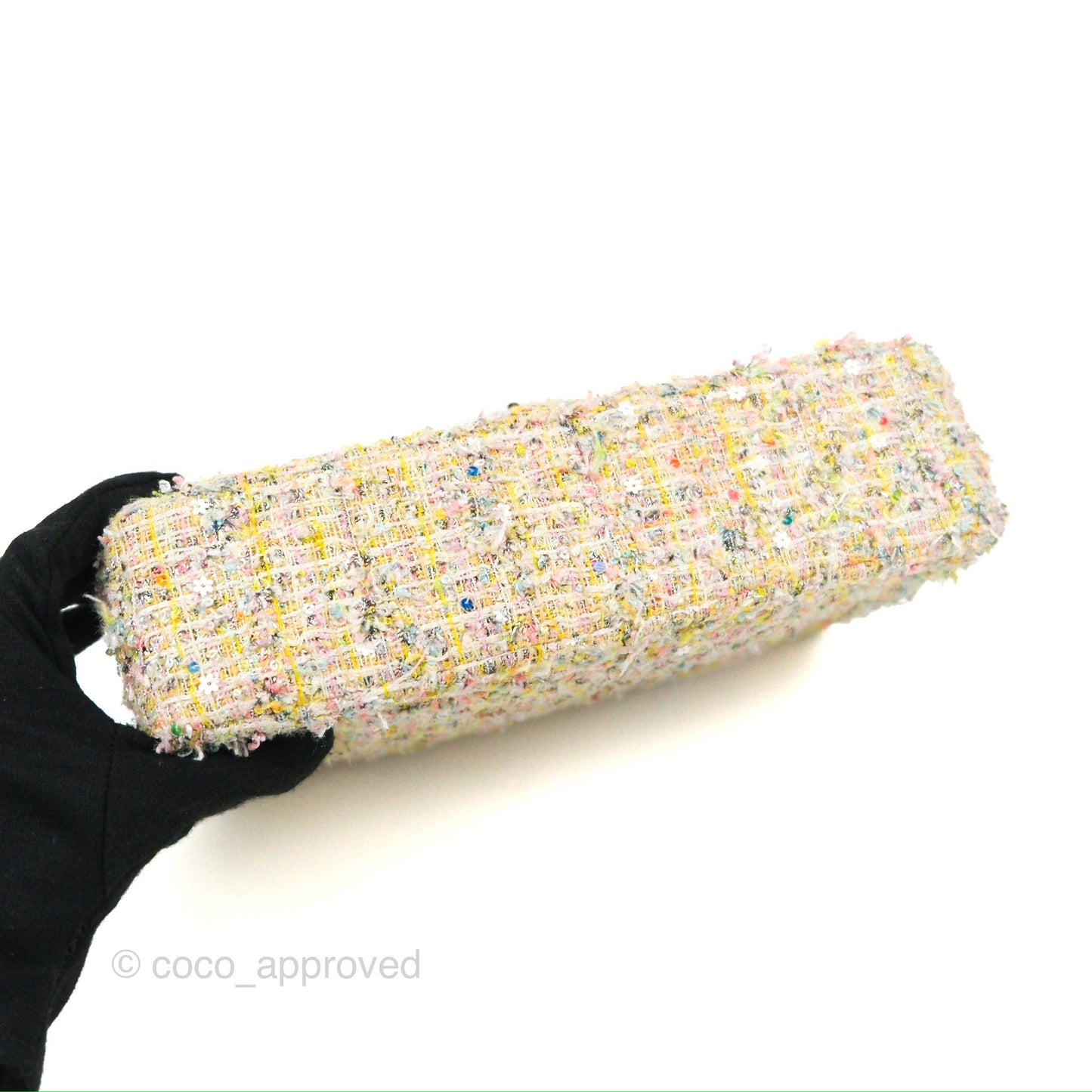 Chanel Reissue Tweed Pastel Garden Party Flap