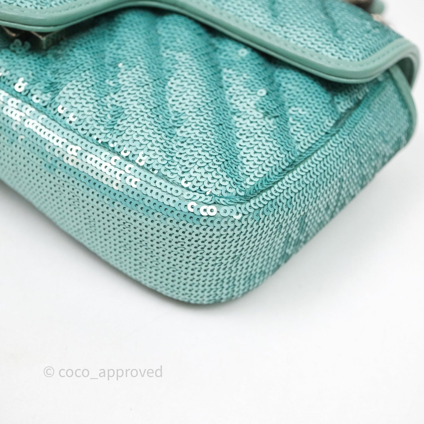Gucci Mini Marmont Small Sequin Silver Hardware