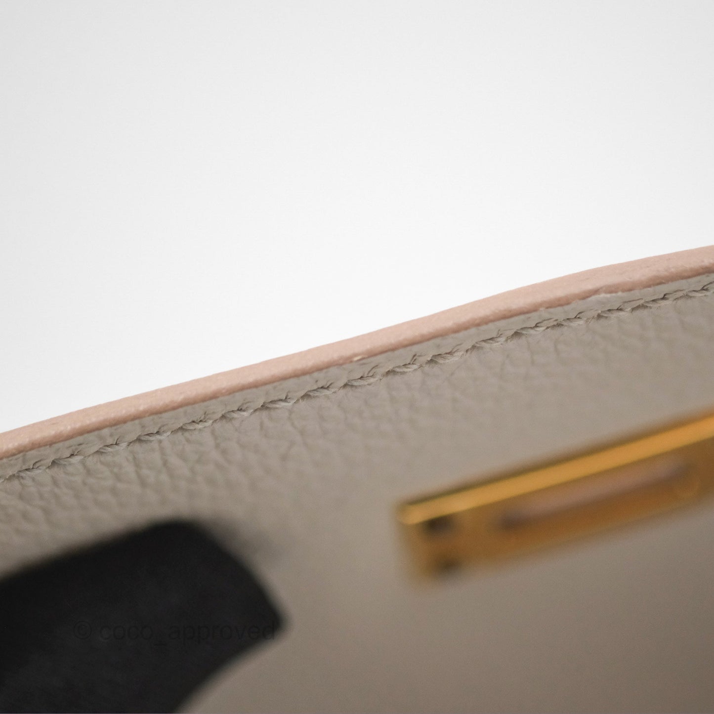 Hermès Kelly Danse II Bag Gris Perle 80 Evercolor Gold Hardware