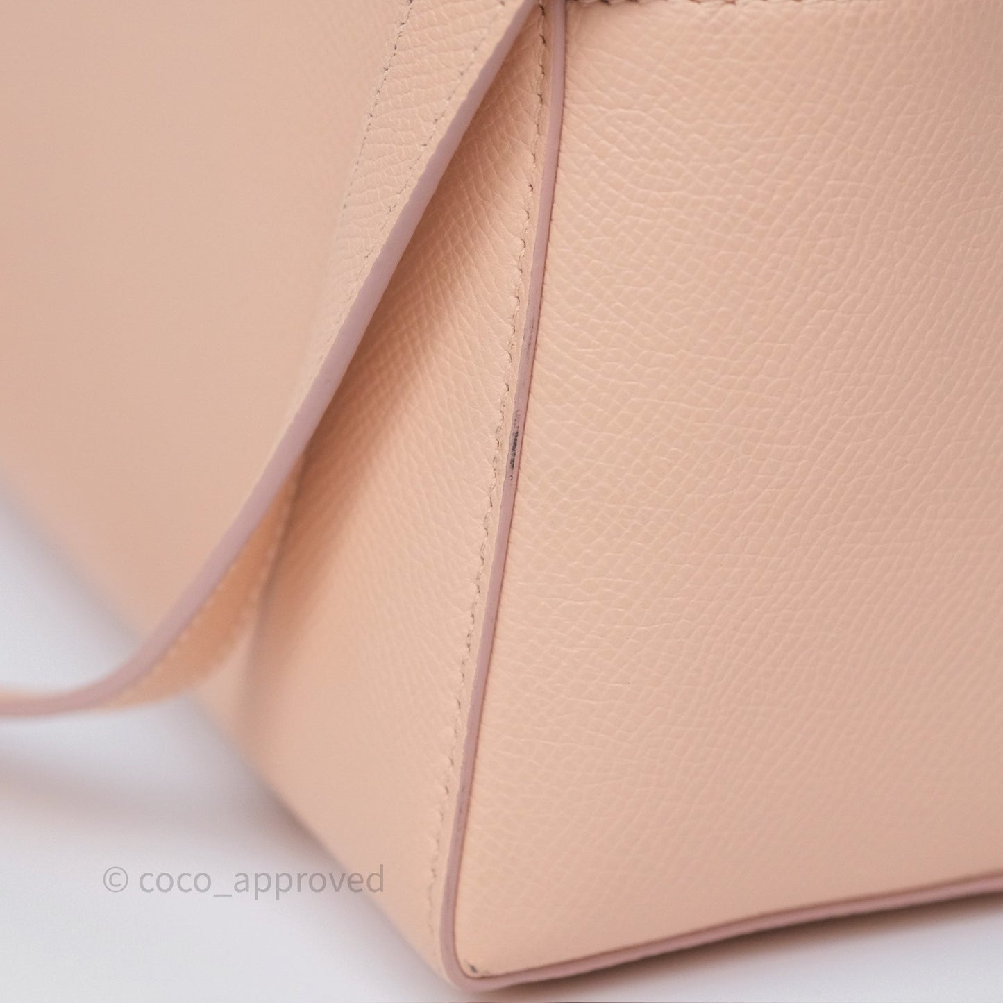 Loro Piana Extra Bag L27 Pink Calfskin Silver Hardware