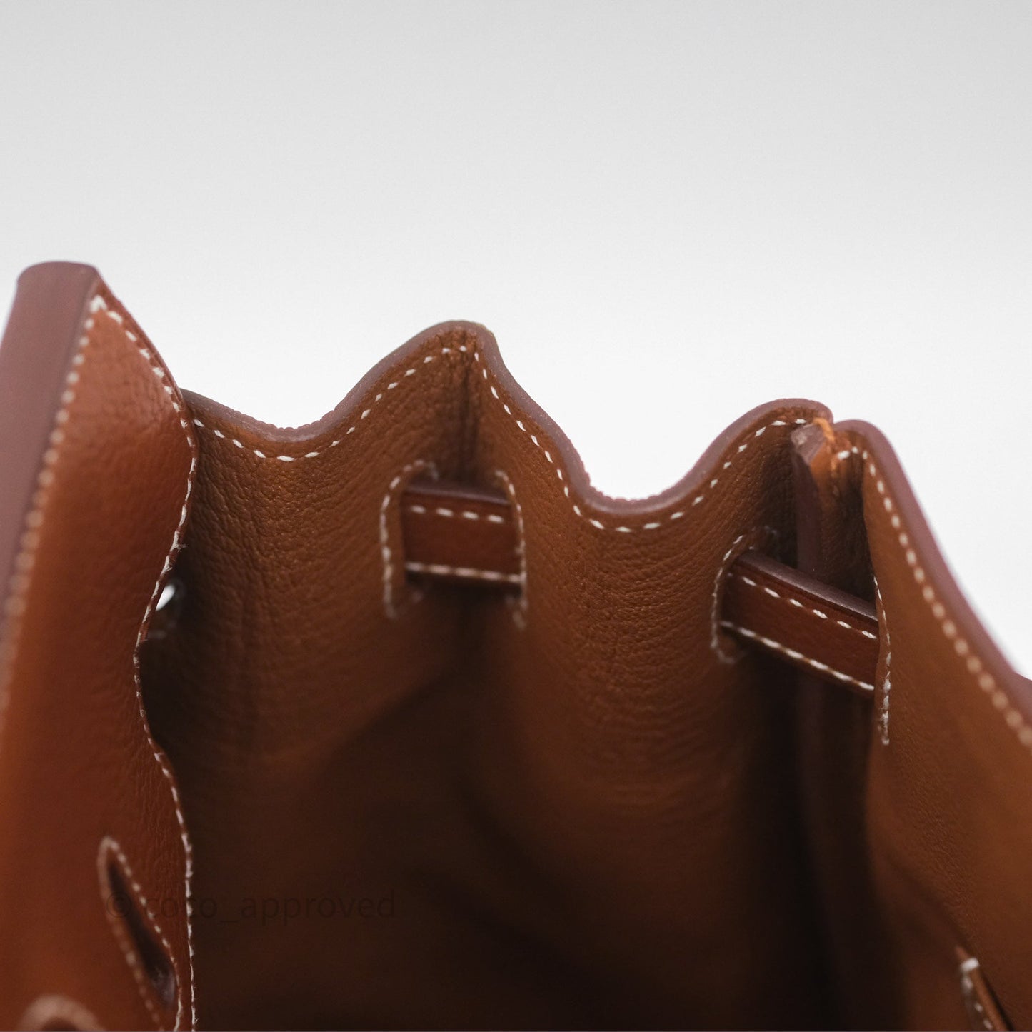 Hermès Birkin 25 Retourne Fauve 34 Barenia Gold Hardware