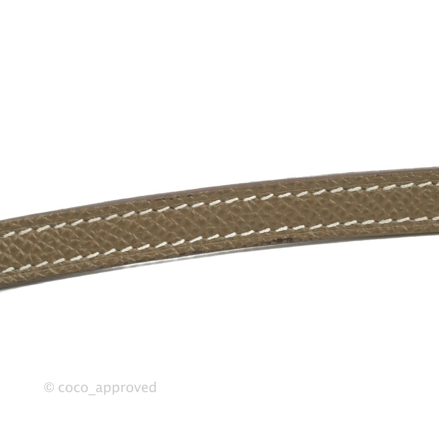 Hermès Constance Long To Go Wallet Etoupe Epsom Gold Hardware