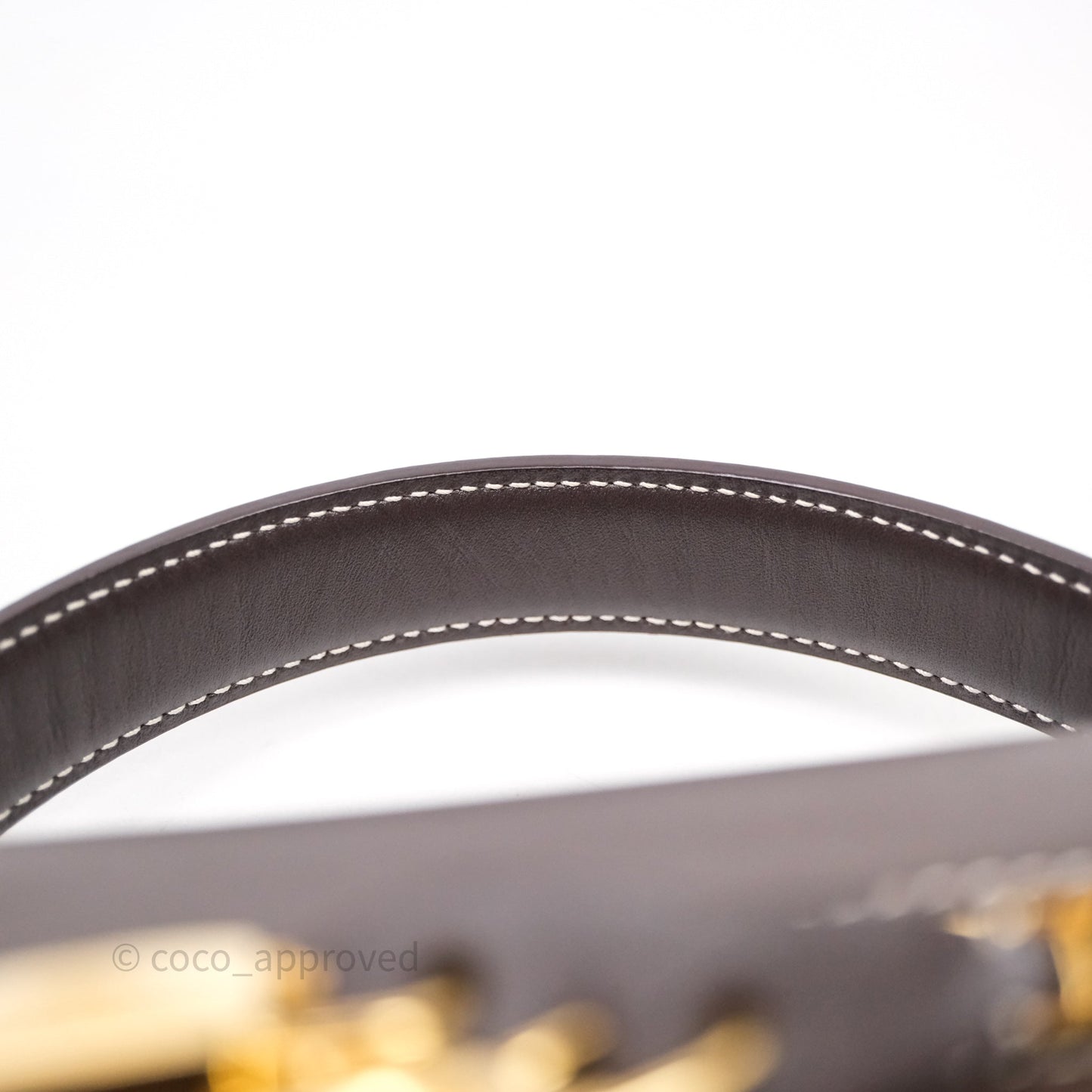 Loro Piana Extra Bag L27 Dark Choco Licorice Smooth Calfskin