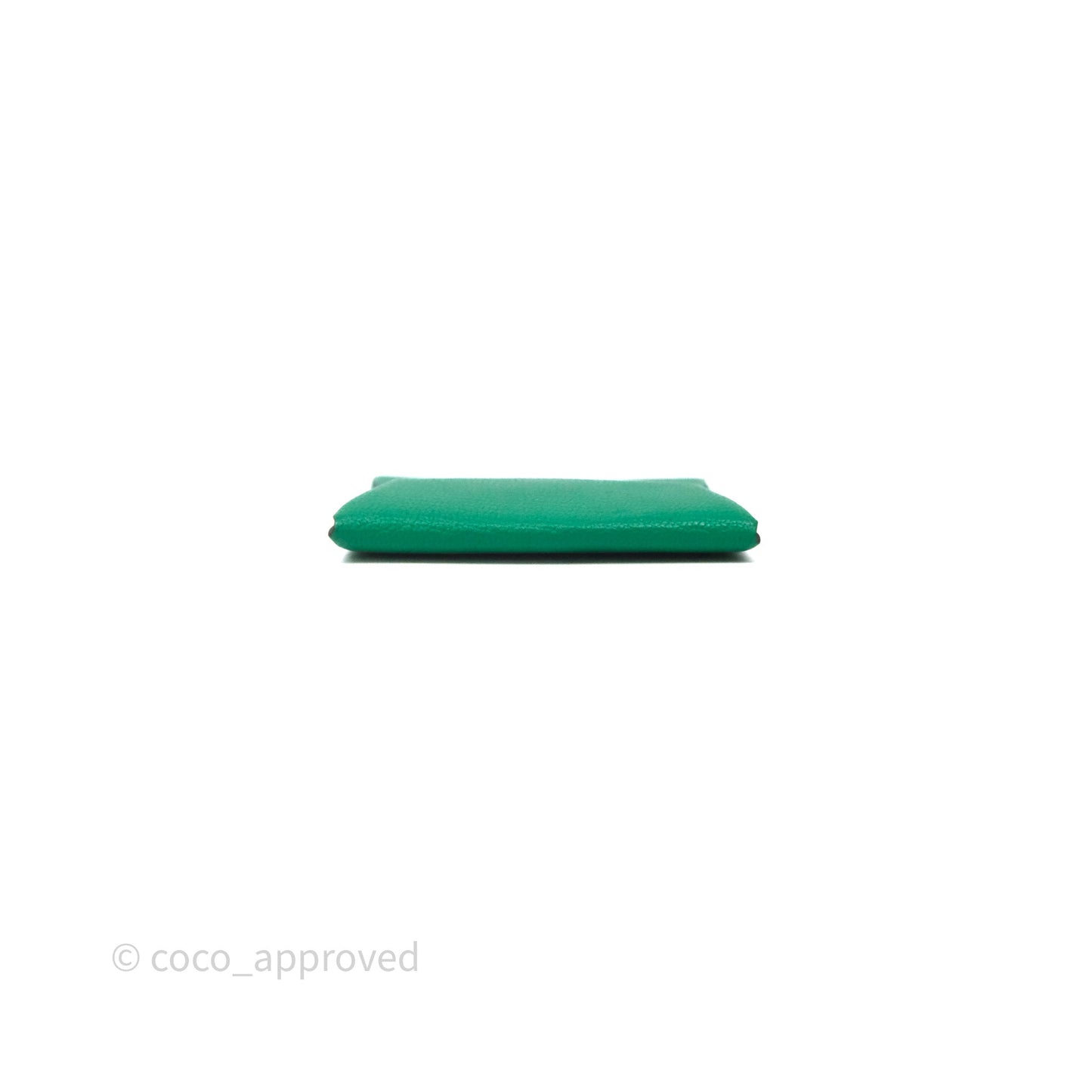 Hermès Bastia Coin Purse Green