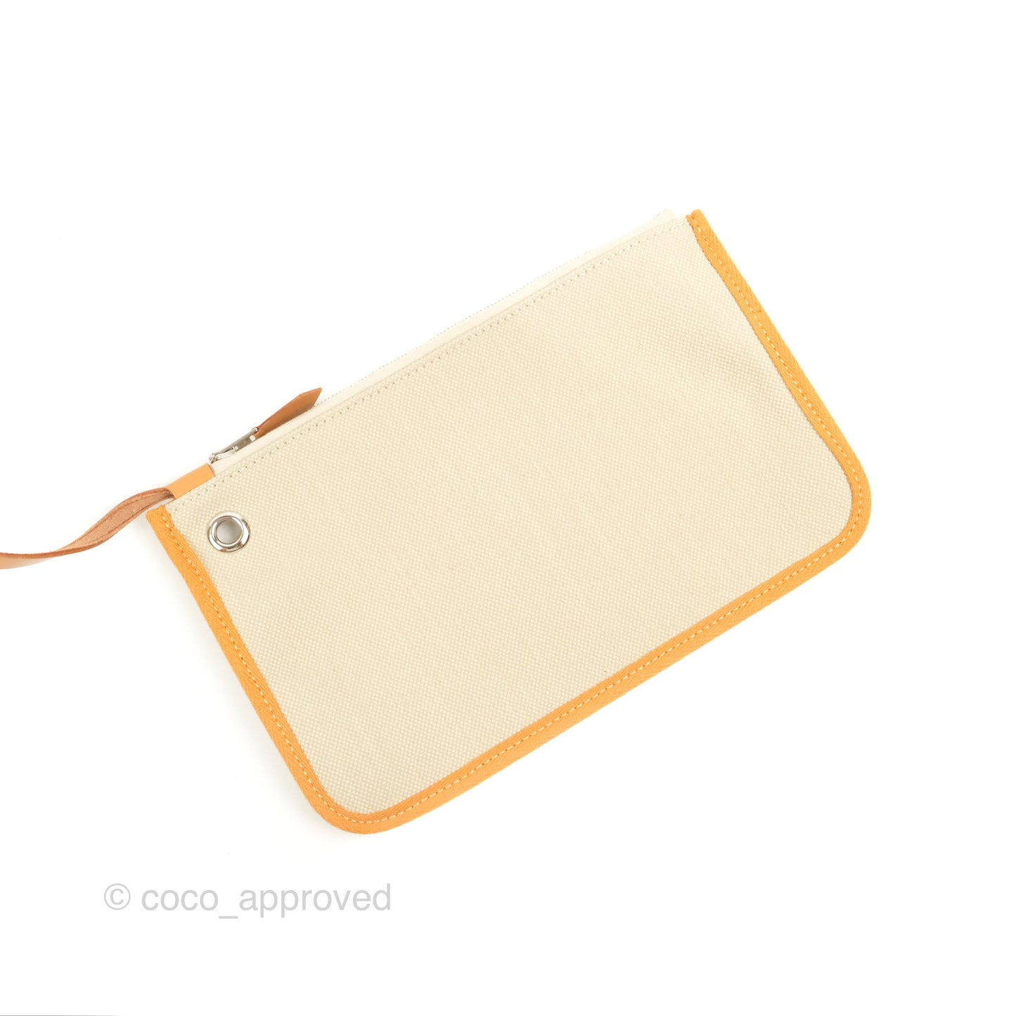 Hermès Herbag Zip 31 Retourne Natural Canvas Palladium Hardware