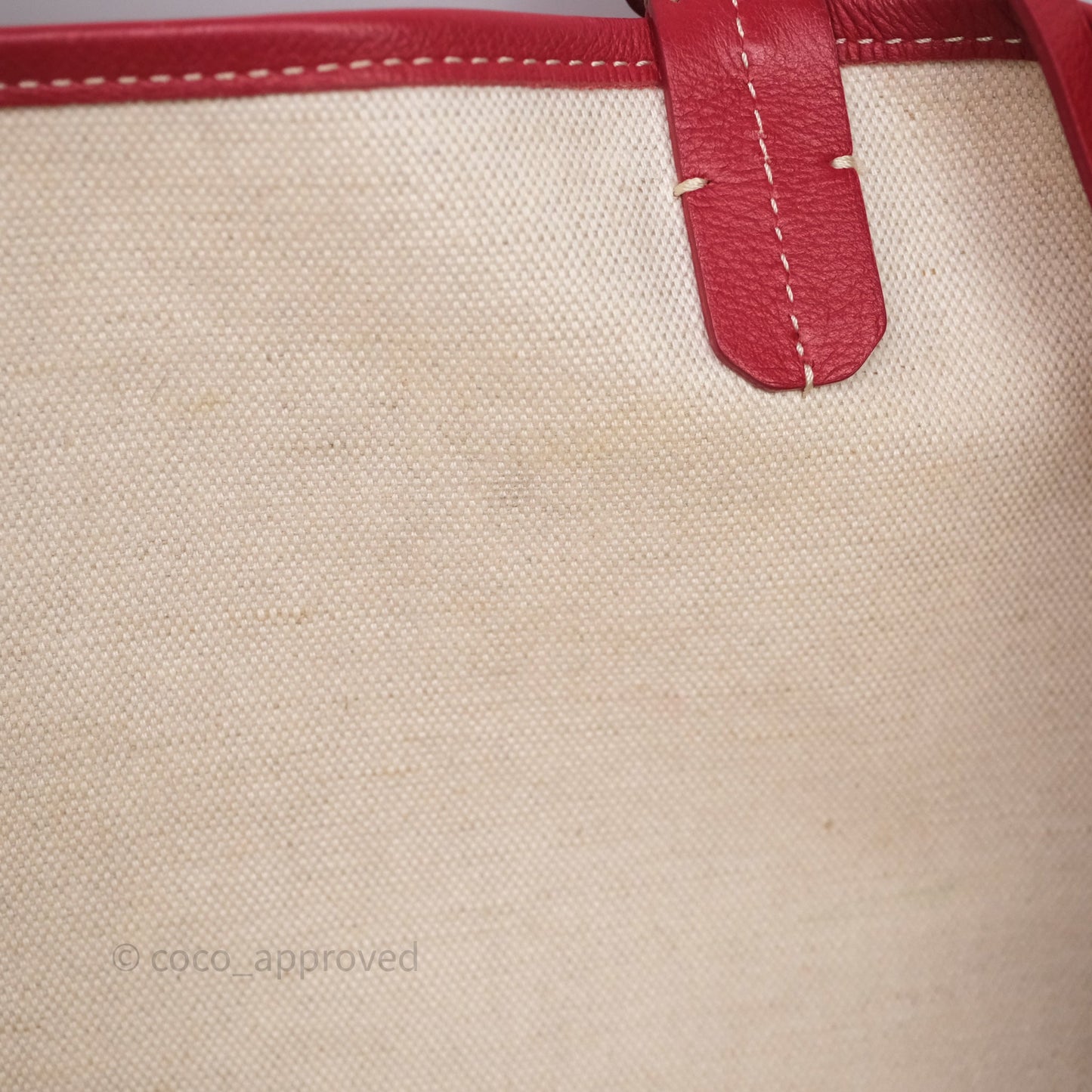 Goyard St Louis Tote GM Red