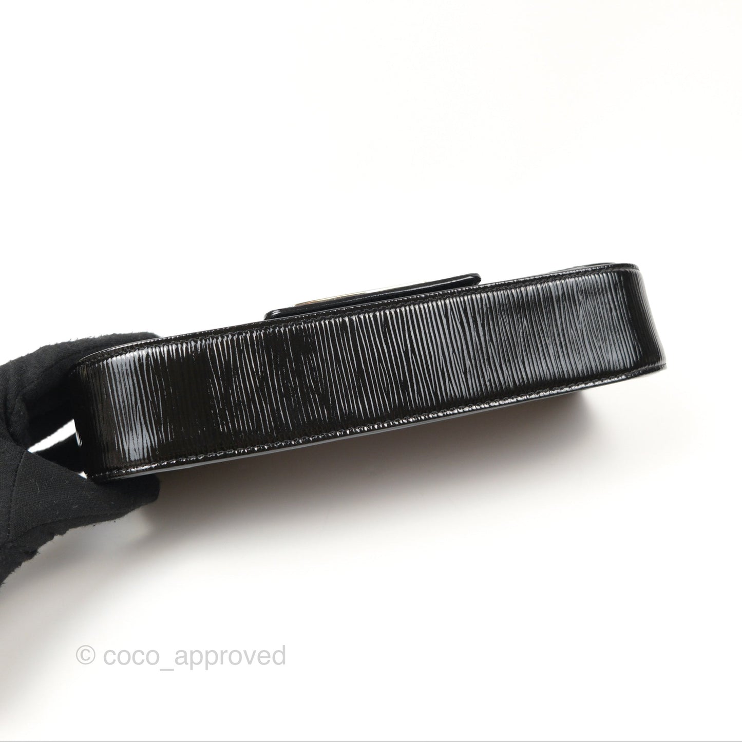 Louis Vuitton Sobe Clutch Black Electric Epi