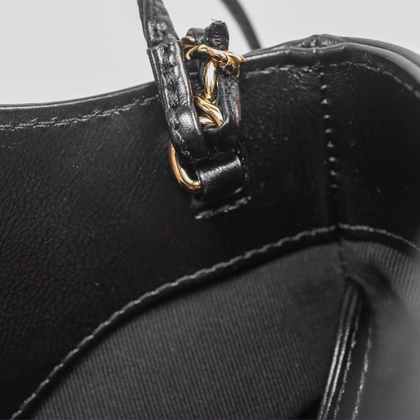 Chanel 31 Mini Black Shiny Lambskin Gold Hardware