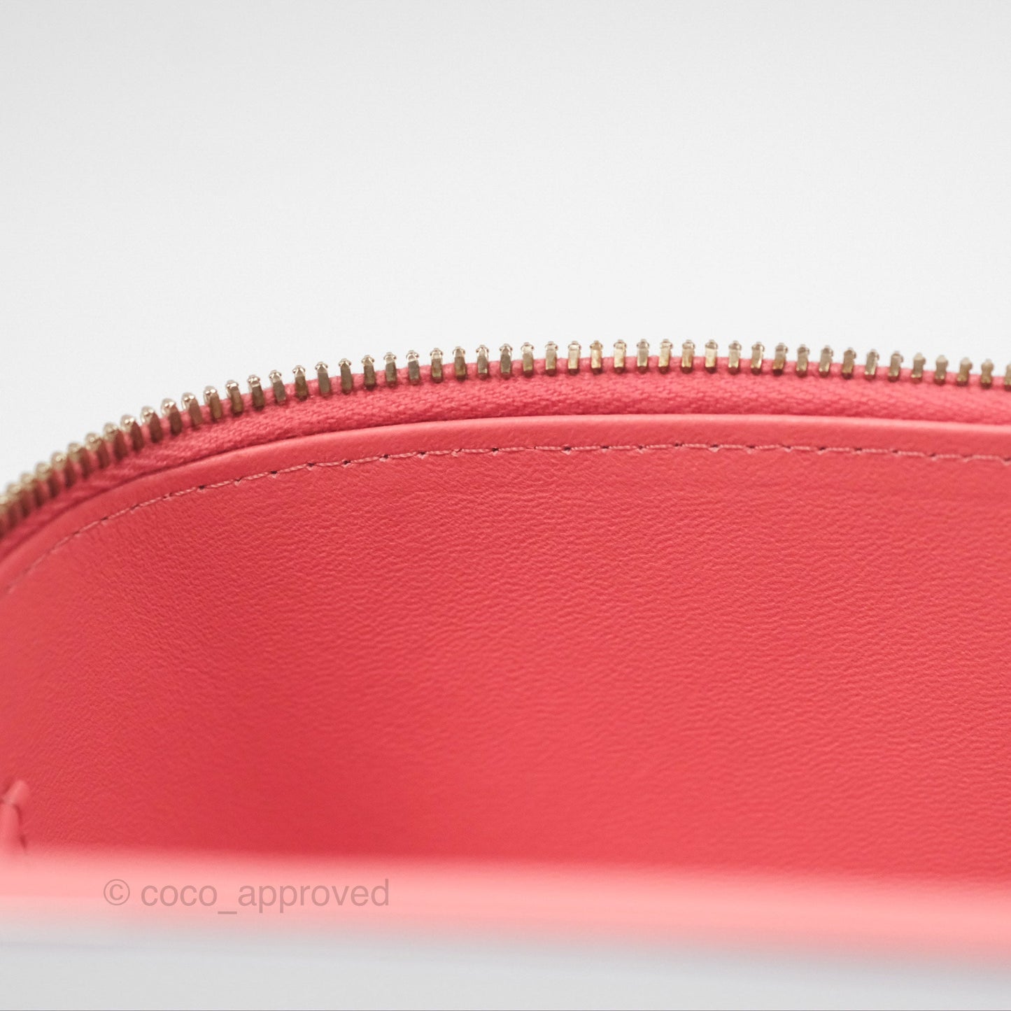 Chanel Vanity Rectangular Top Handle Pink Lambskin Gold Hardware