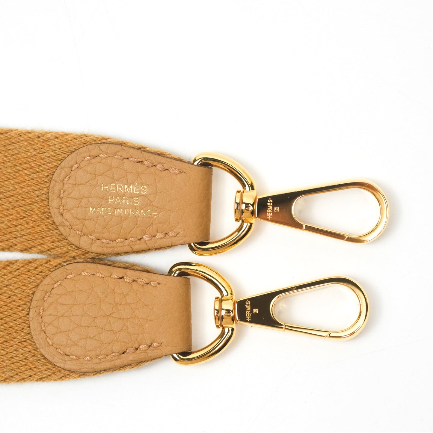 Hermès Mini Evelyne 16 Biscuit 48 Clemence Gold Hardware