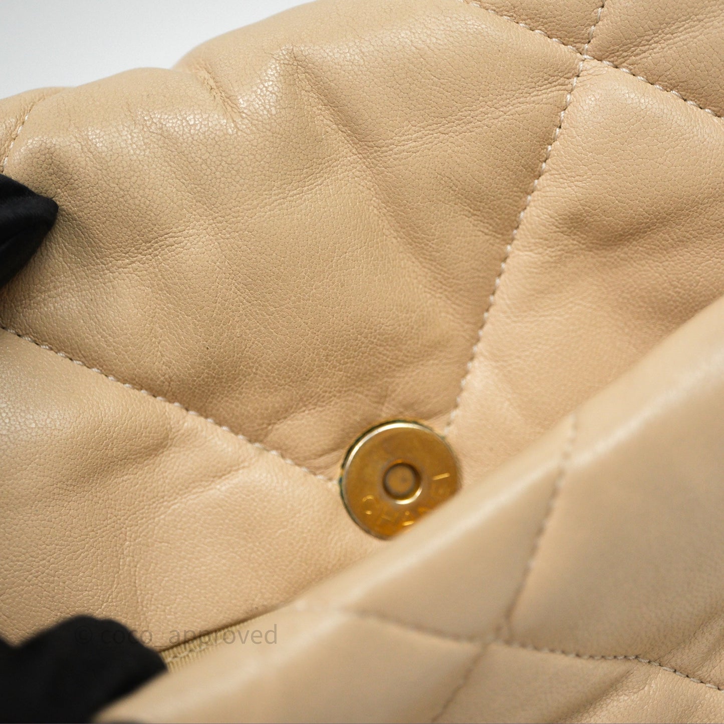 Chanel 19 Small Beige Mixed Hardware