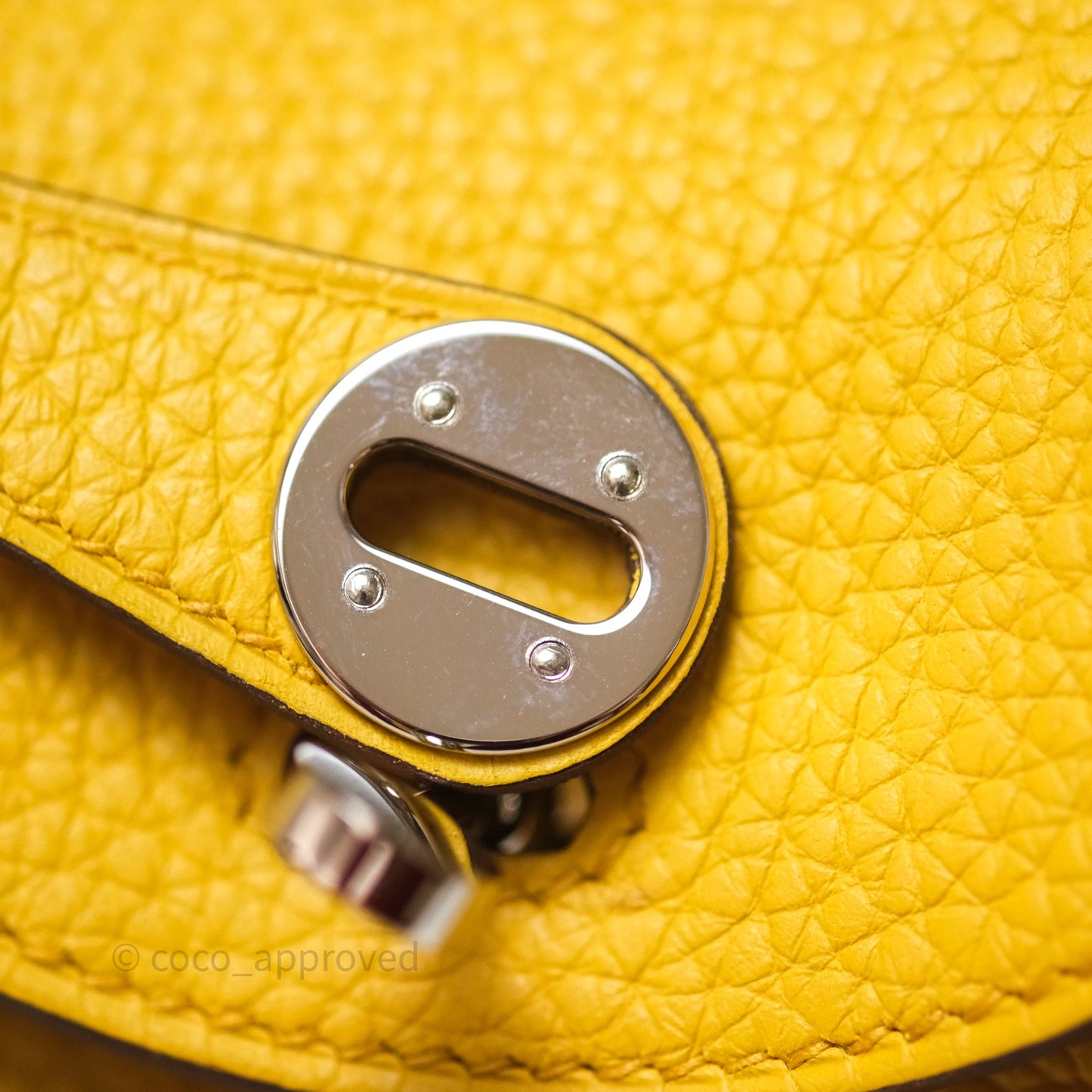 Hermès Mini Lindy 20 Sun B4 Clemence Palladium Hardware