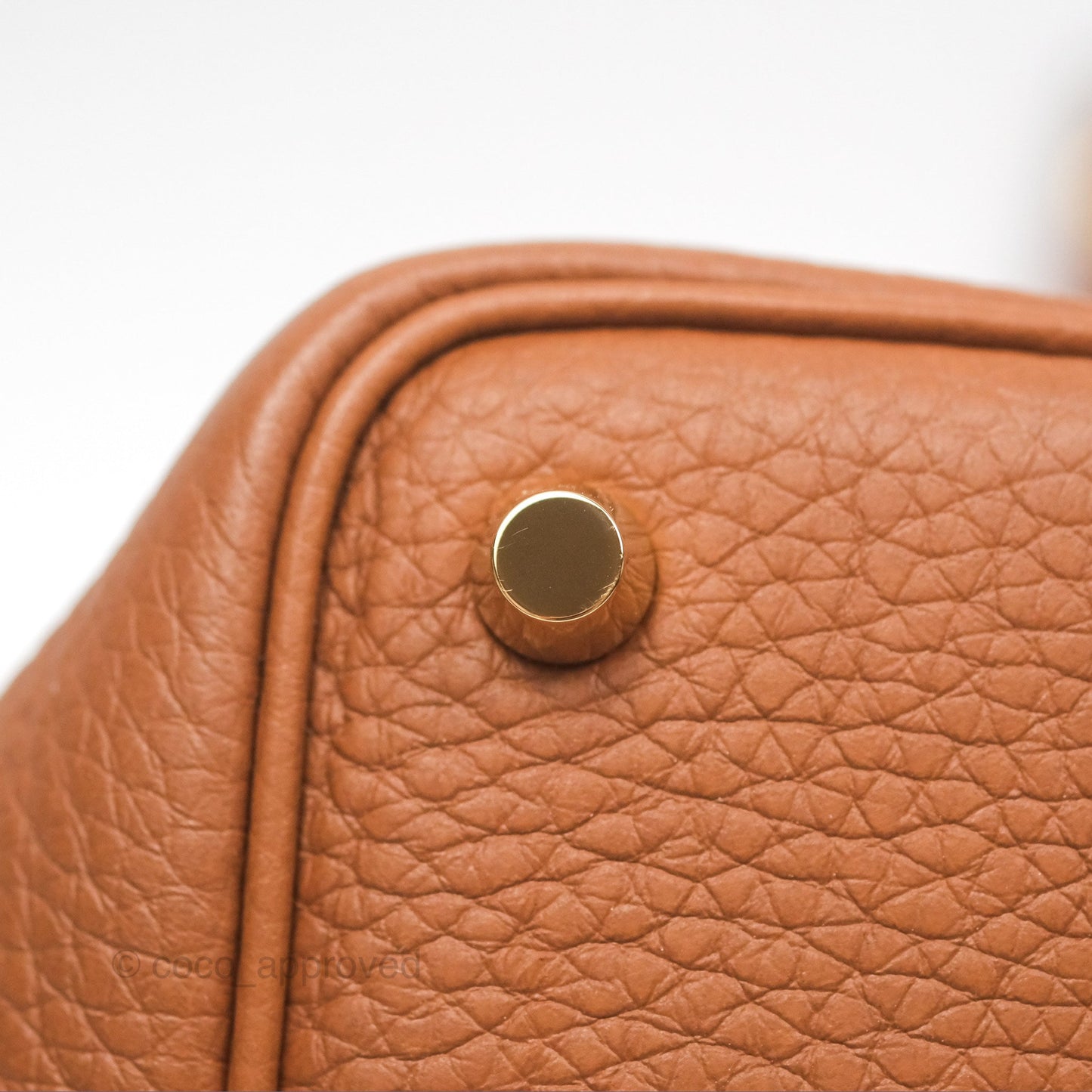 Hermès Picotin Lock 18 Gold Clemence Gold Hardware