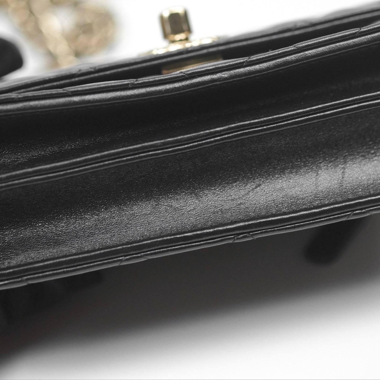 Chanel Mini Trendy WOC Black Lambskin Gold Hardware
