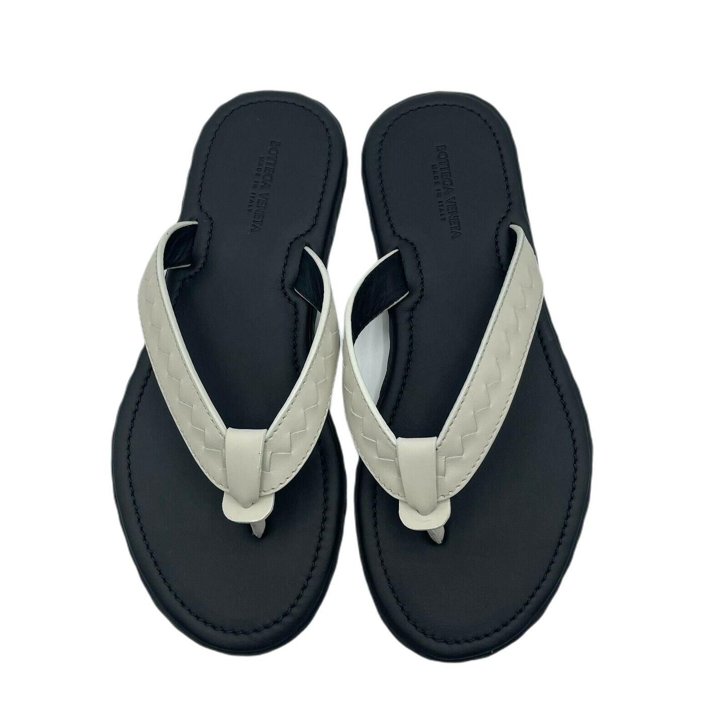 Luxury Bottega Veneta Men's / Leather Thong Sandal /US 7