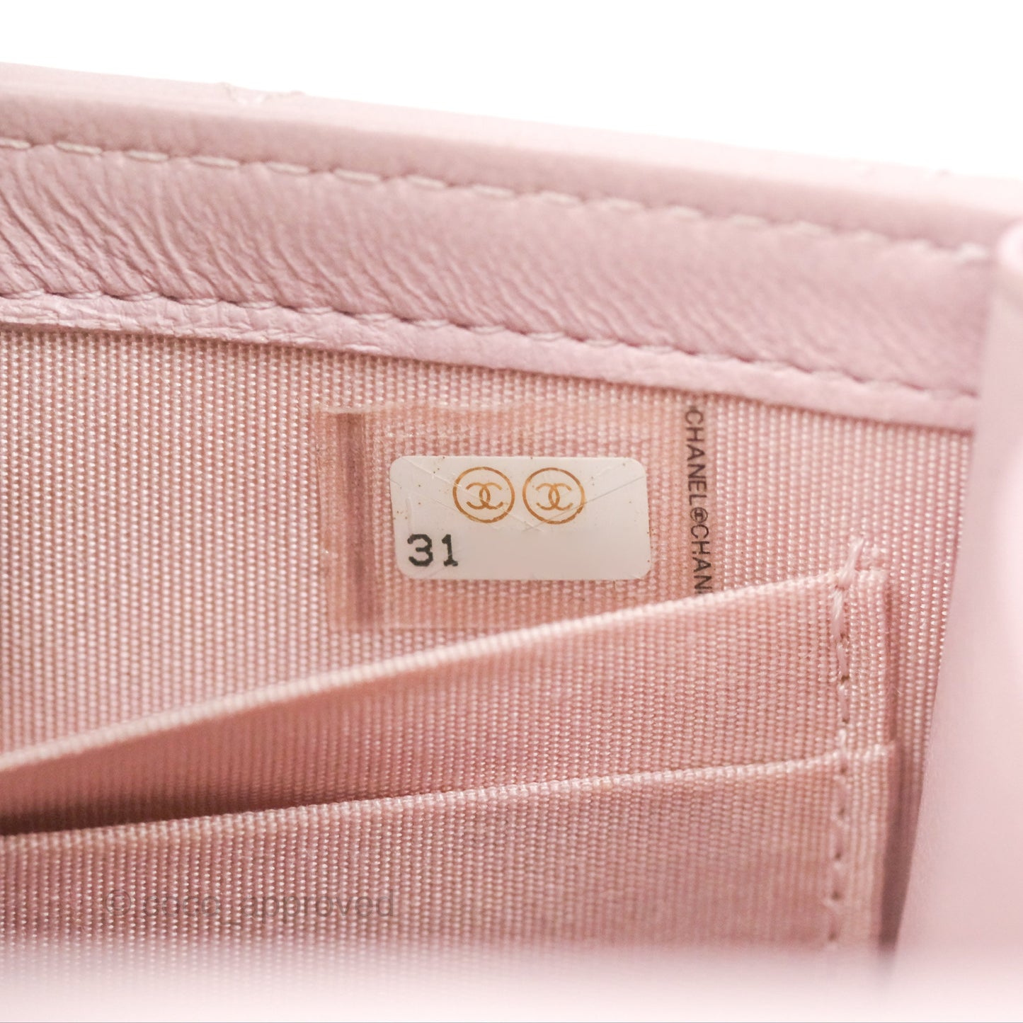 Chanel Mini Quilted Trendy CC Clutch With Chain Lilac Rose Clair Lambskin Gold Hardware