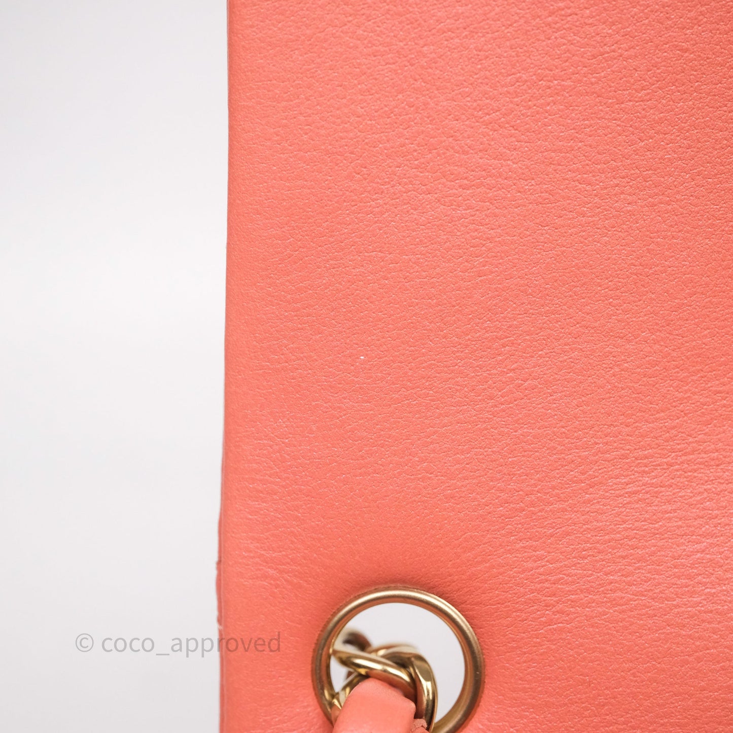 Chanel Mini Square Flap Quilted Pink Lambskin Gold Hardware