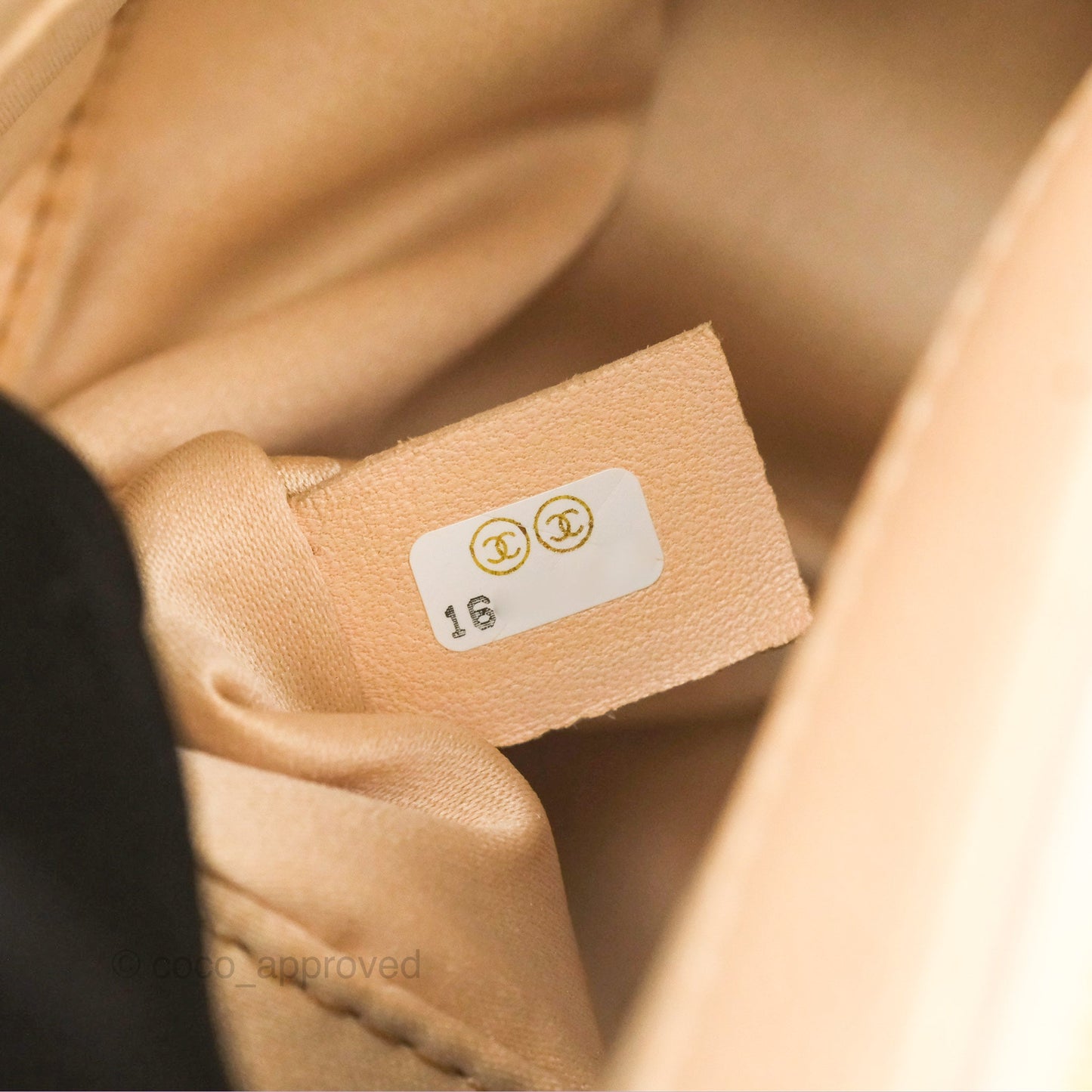 Chanel GST Beige Caviar Gold Hardware