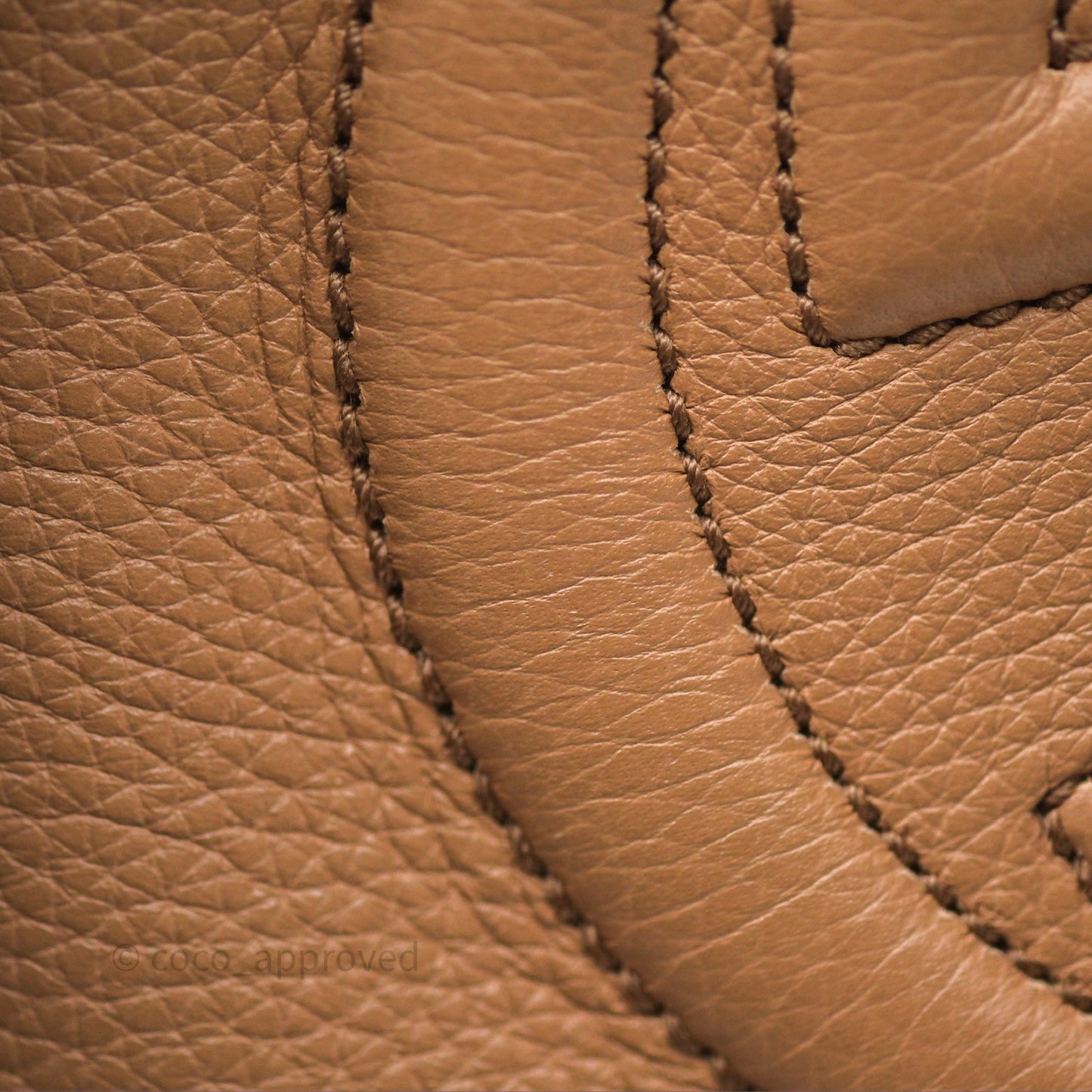 Gucci Small Soho Disco Bag Calfskin Beige