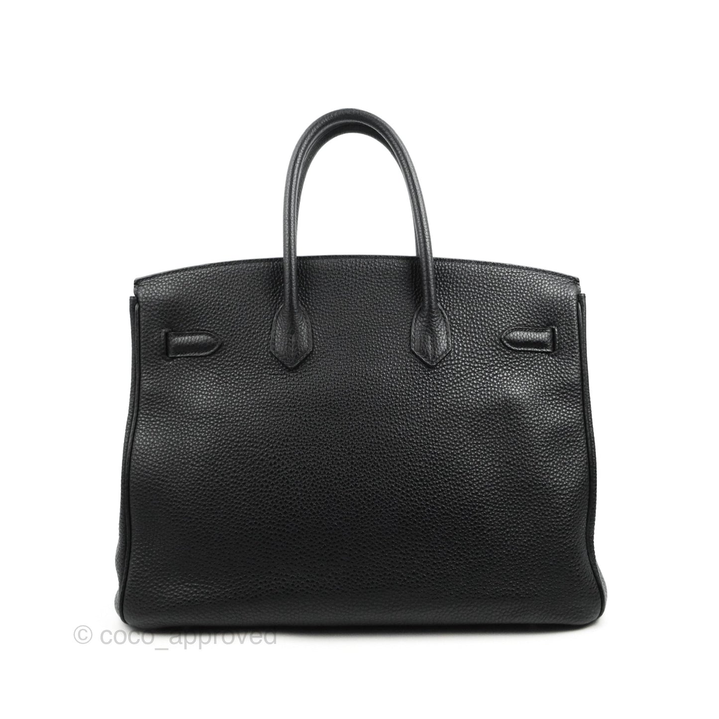Hermès Birkin 35 Black Togo Palladium Hardware