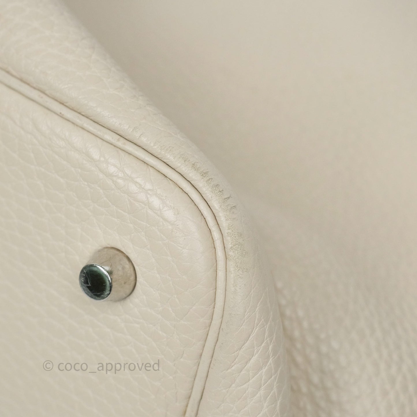Hermès Picotin 22 Beton Clemence Palladium Hardware