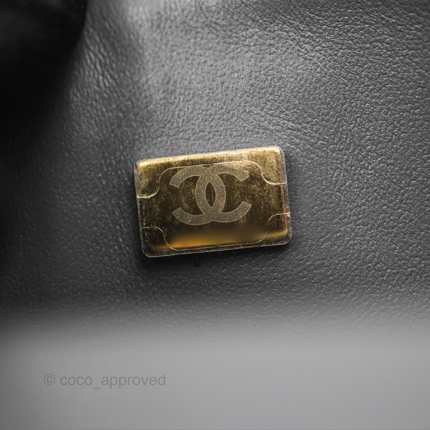 Chanel Classic M/L Medium Flap Quilted Grey Lambskin Gold Hardware