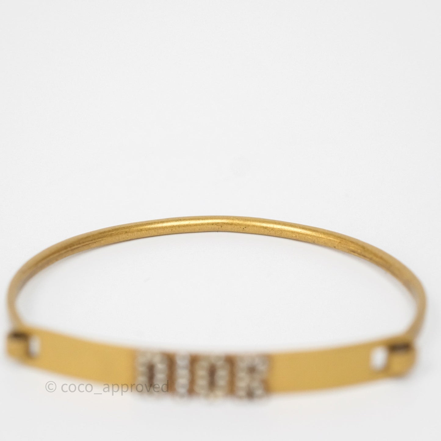 Dior Dio(r)evolution Bracelet Antique Gold Tone (From Set of 3)