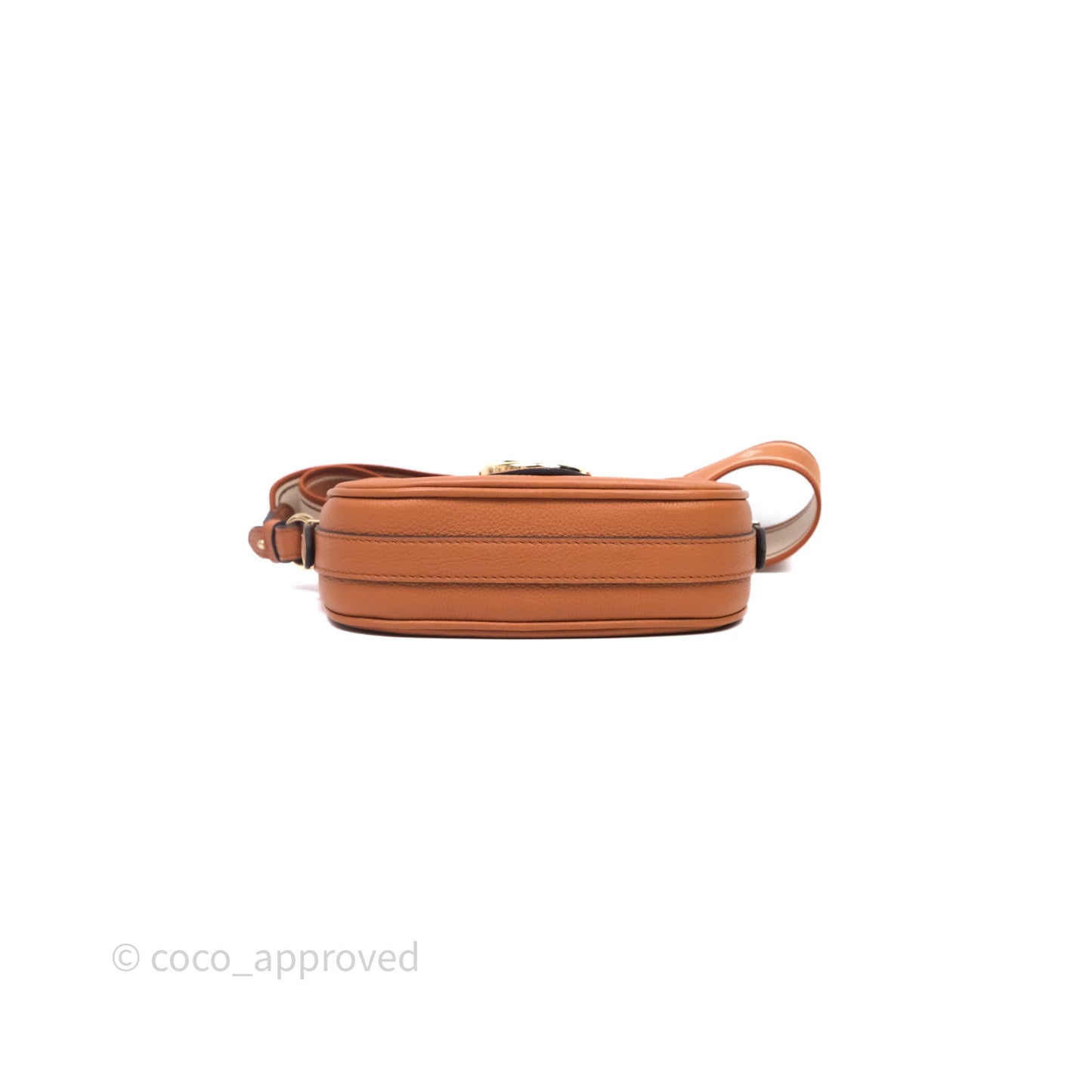 Louis Vuitton Pont 9 Soft PM Brown Grained Calfskin Gold Hardware