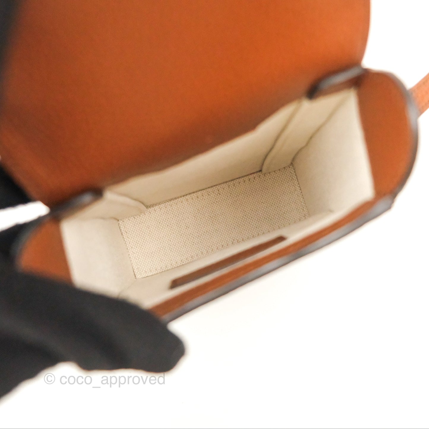 Gucci Horsebit 1955 Mini Bag GG Denim/ Brown Leather