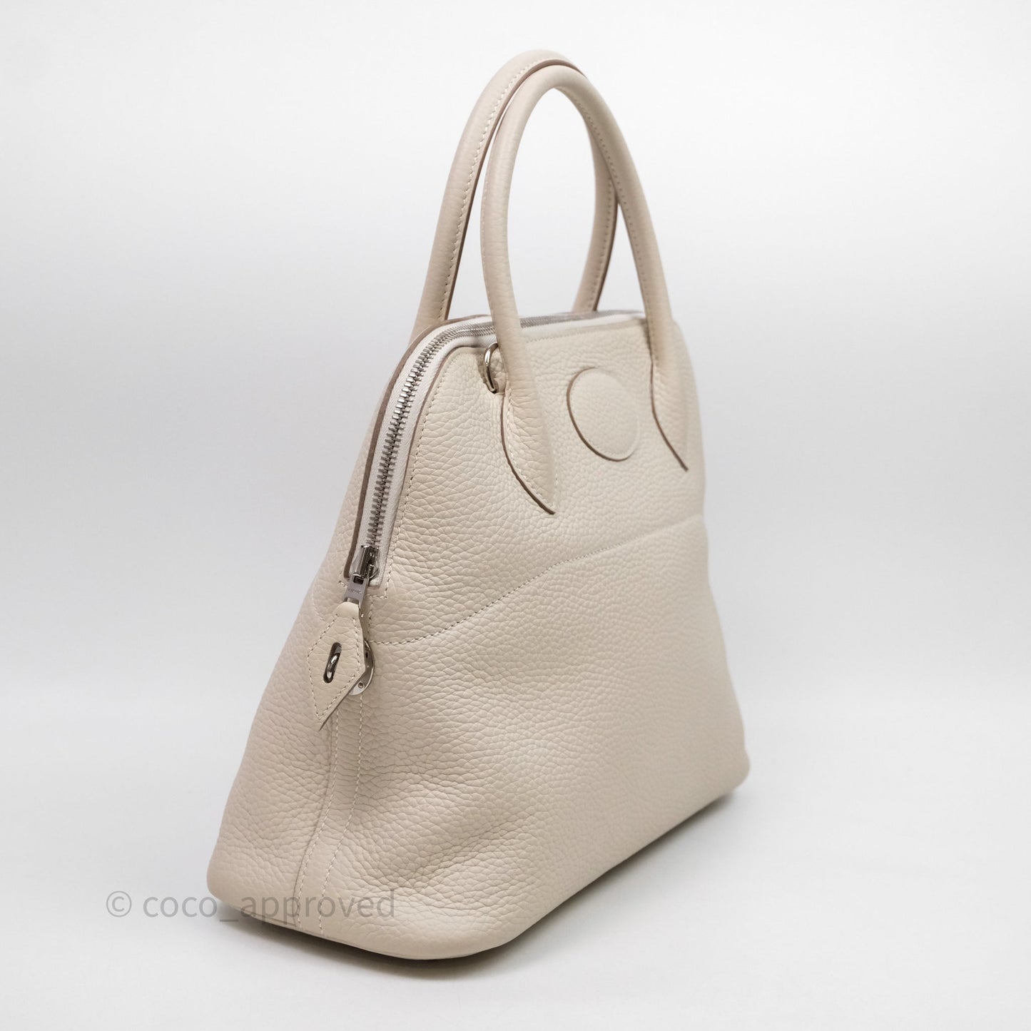 Hermes Bolide 31 Clemence Craie 10 Palladium Hardware