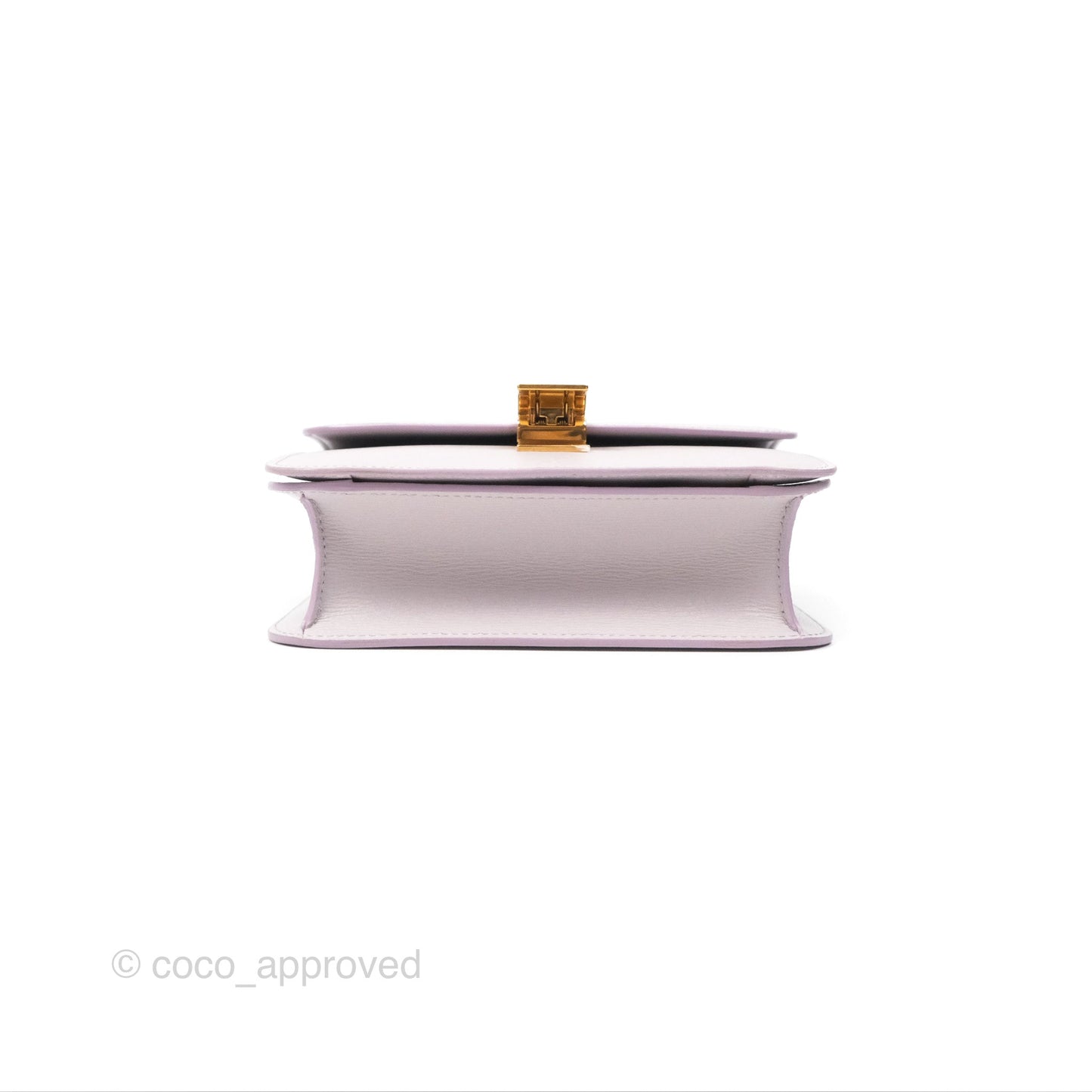 Celine Teen Classic Box Flap Lavender Grey Liege Calfskin