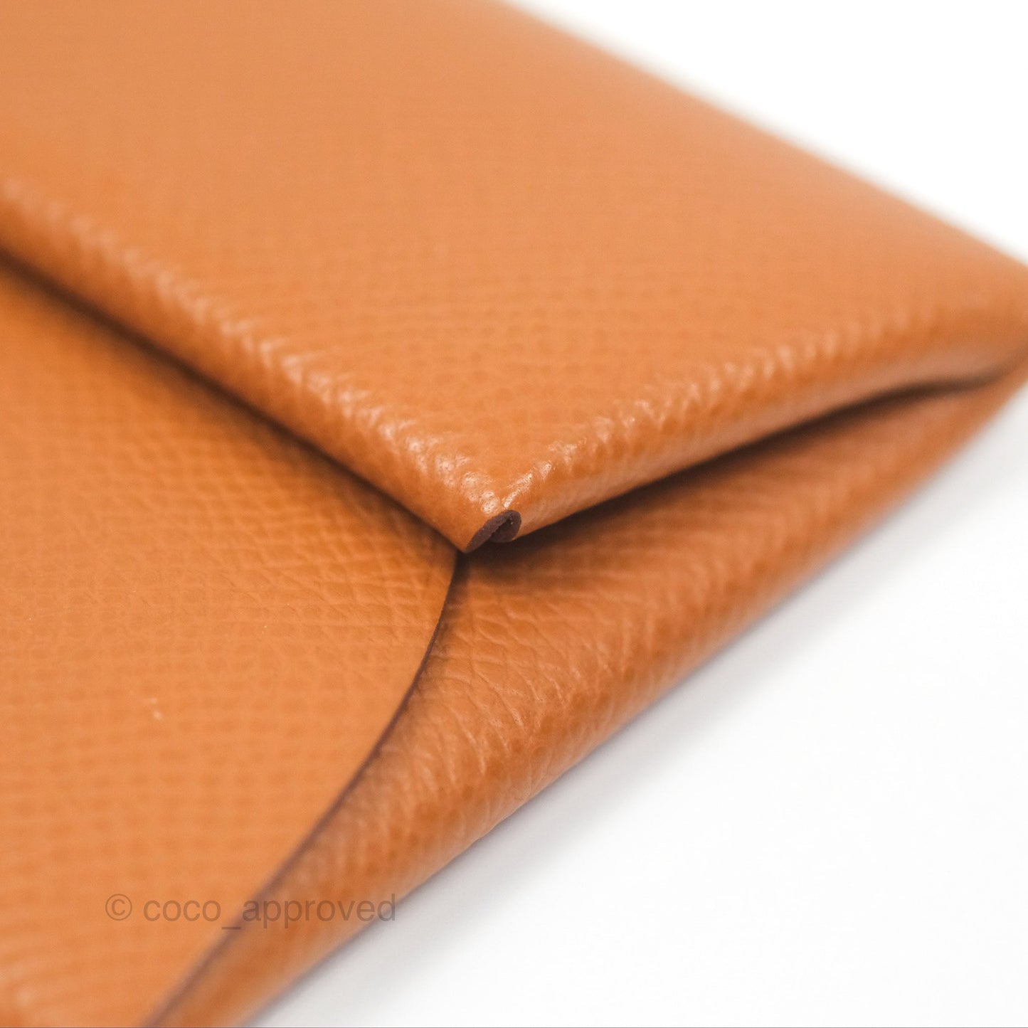Hermès Bastia Coin Purse Gold Epsom