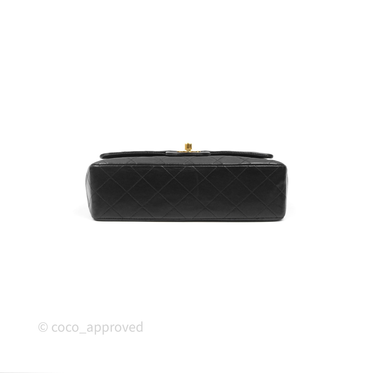 Chanel Classic Vintage Small Flap Black Lambskin 24K Gold Hardware